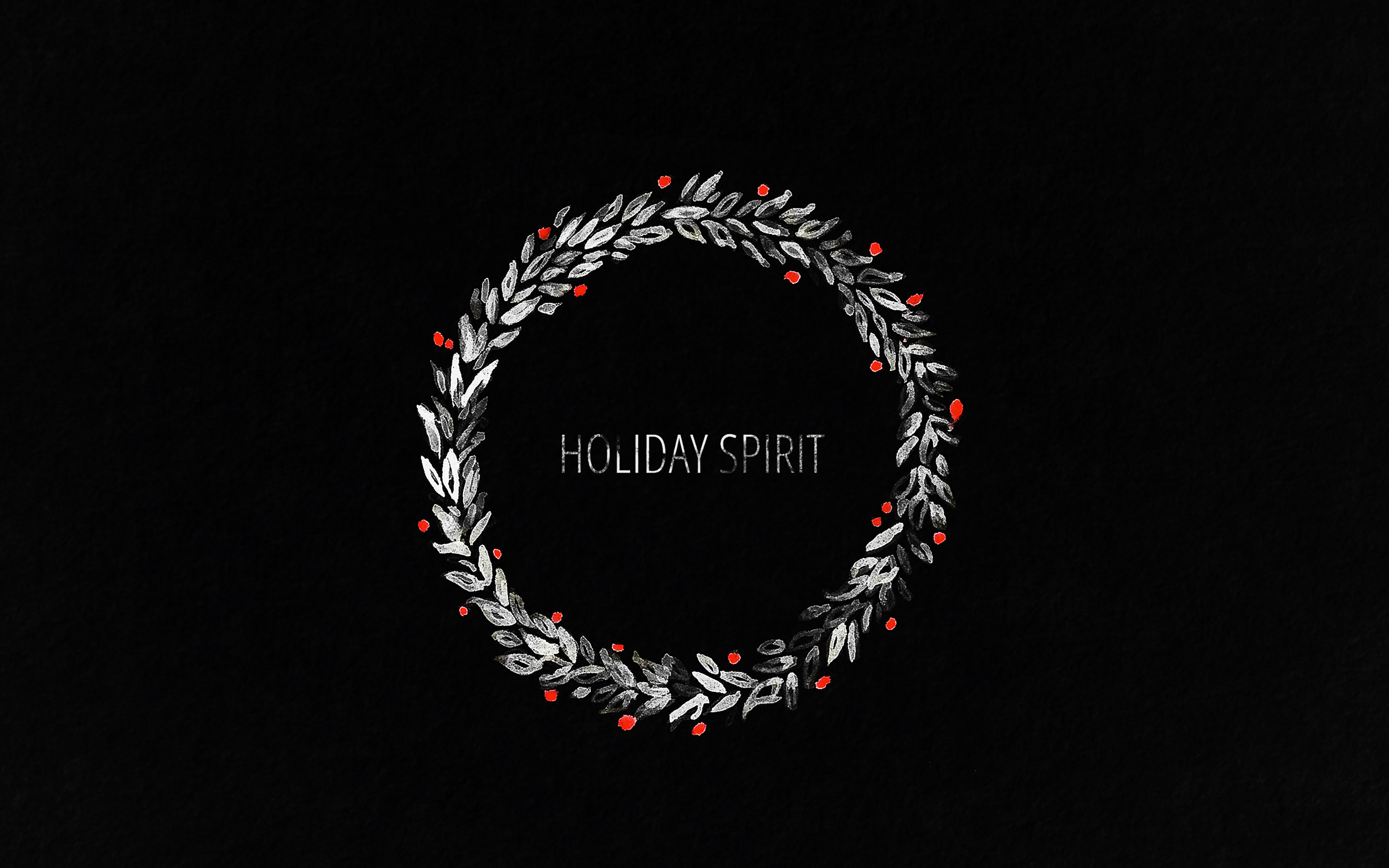 wallpaper for desktop, laptop. holiday spirit minimal dark christmas art