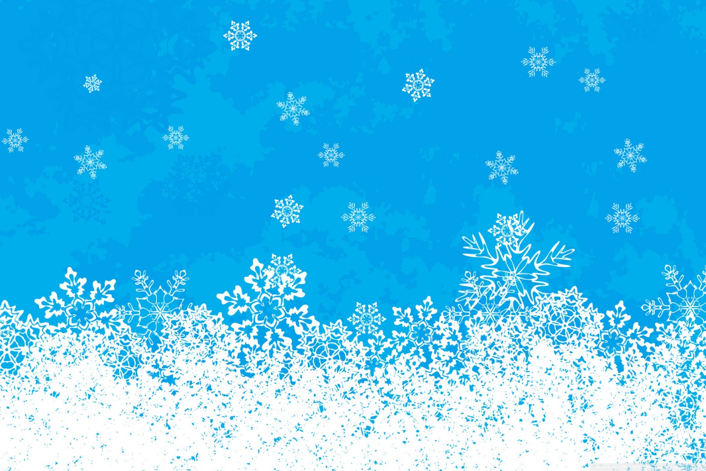 Snowflakes Christmas Ultra HD Desktop Background Wallpaper for 4K UHD TV, Widescreen & UltraWide Desktop & Laptop, Tablet