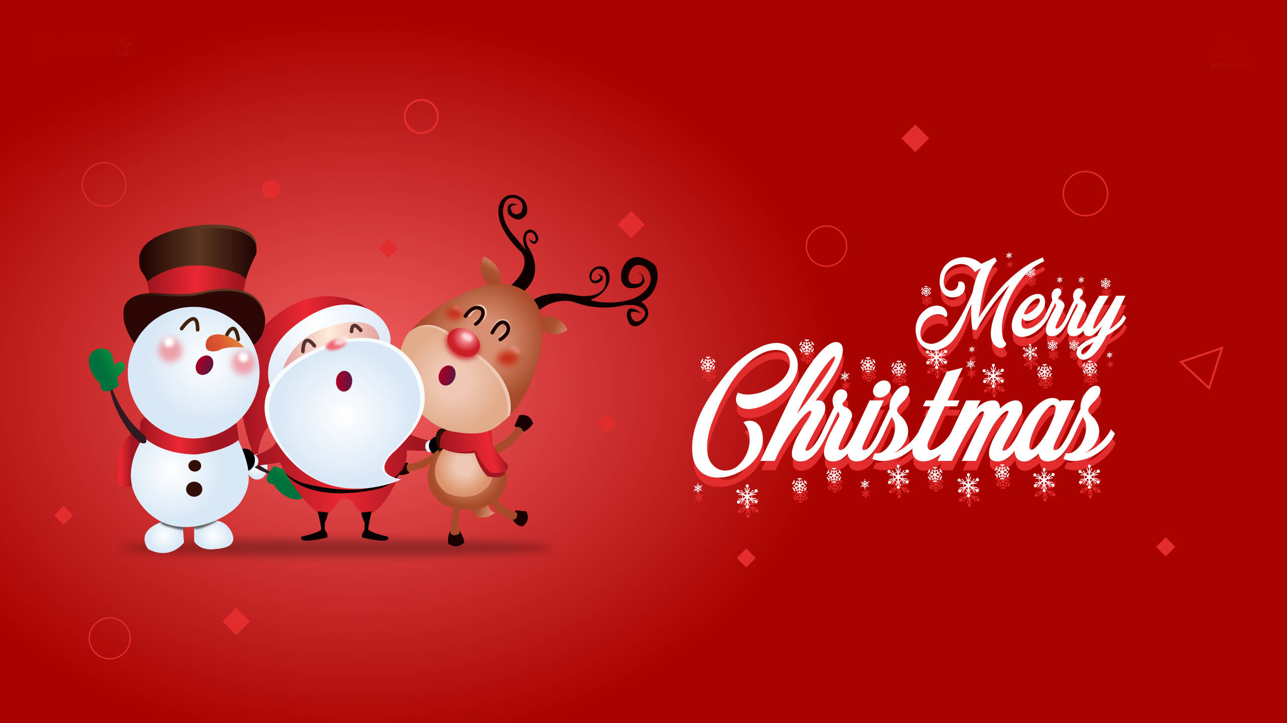 Cute Red Christmas Wallpapers Wallpaper Cave