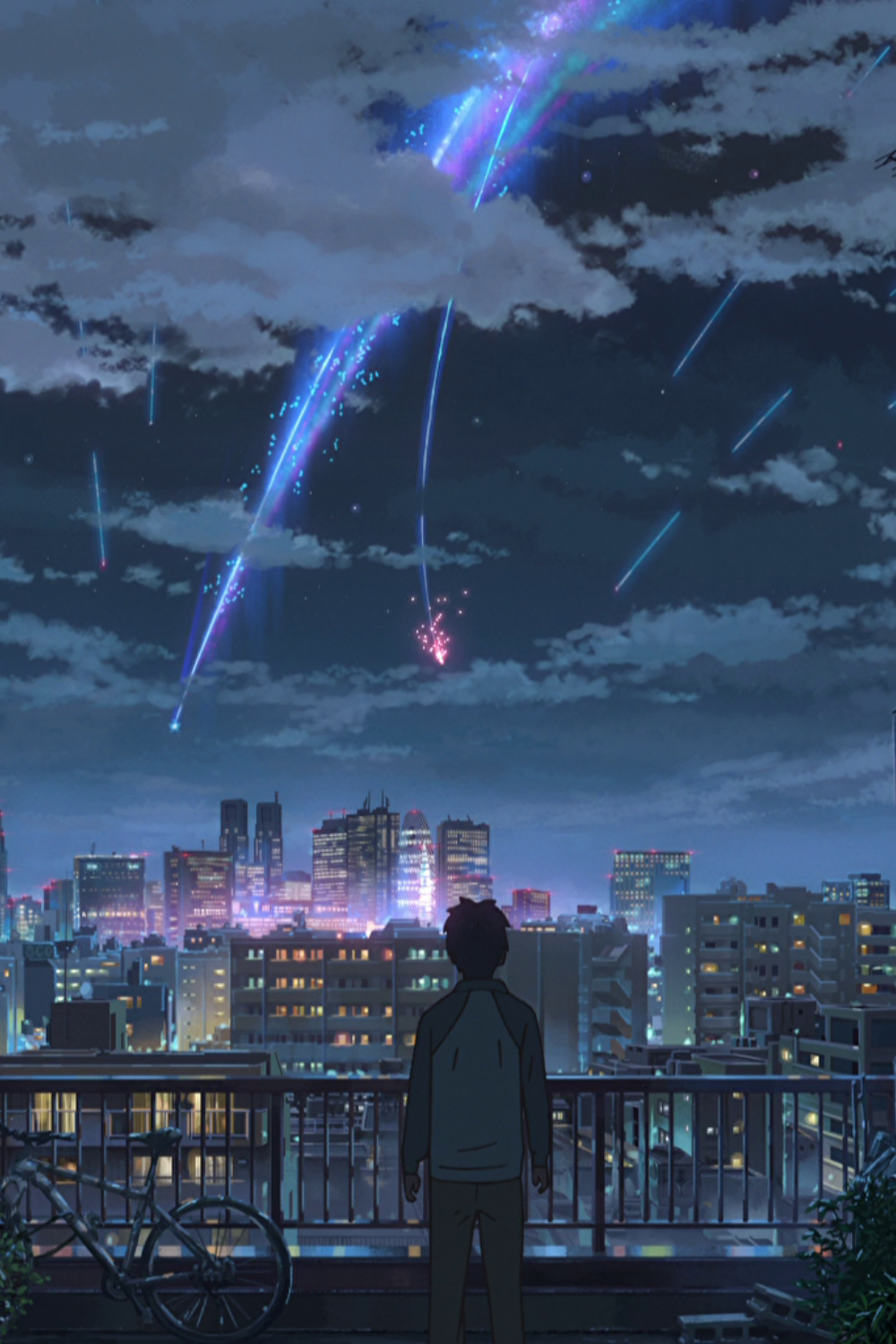 Kimi no Na wa. Anime wallpaper iphone, Your name wallpaper, Sky anime