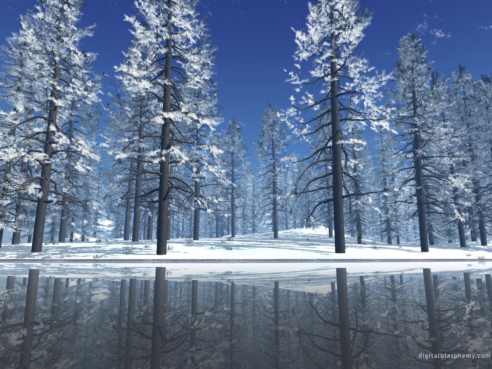 Winter Holiday Desktop Wallpaper