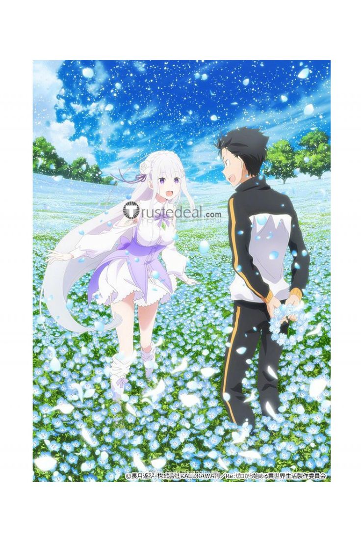 Re Zero Memory Snow OVA Emilia Cosplay Costume 1. Anime, Anime shows, Anime baby