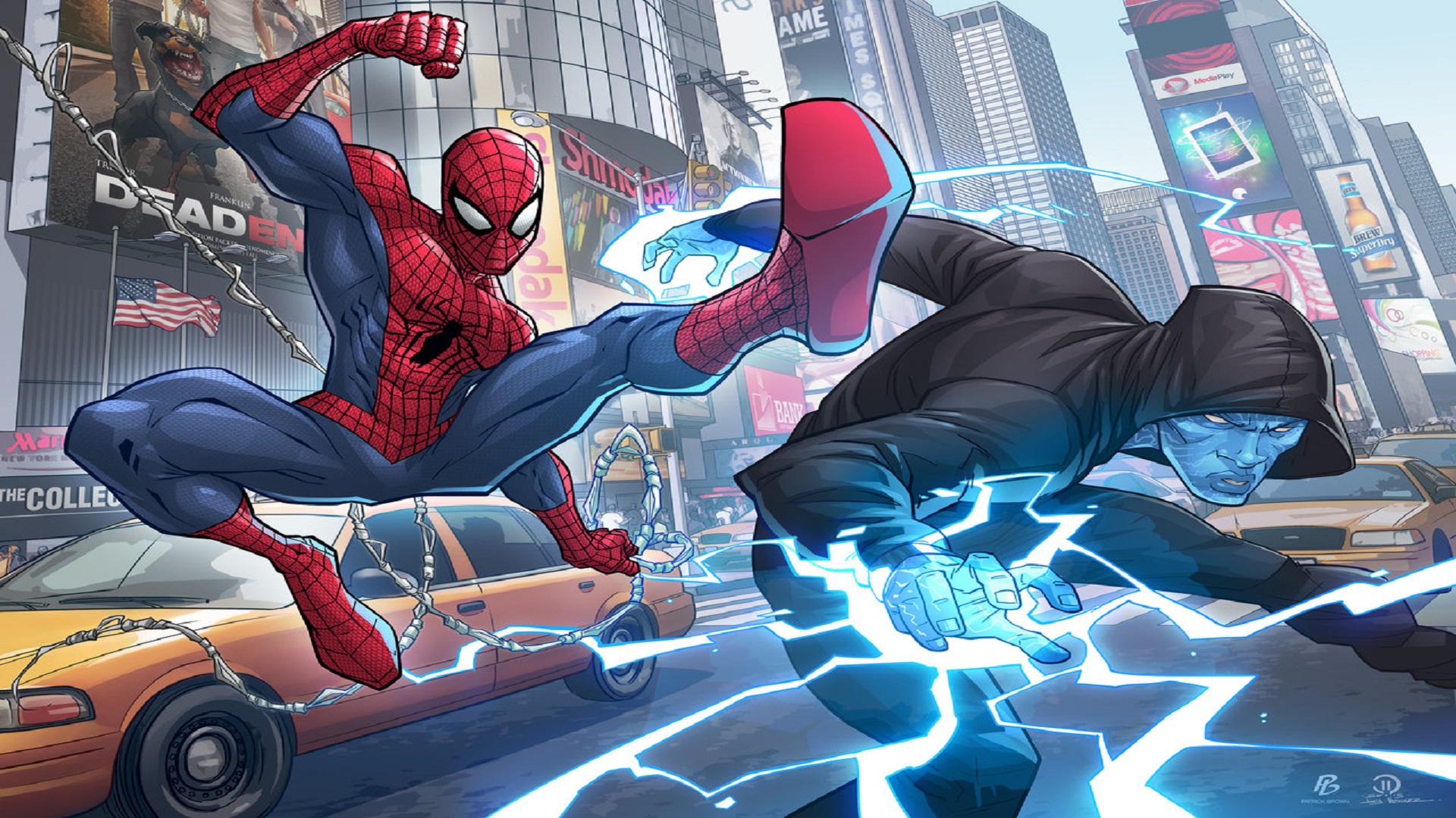 Electro Marvel Comics Spider Man The Amazing Spider Man 2 Wallpaper:1920x1080