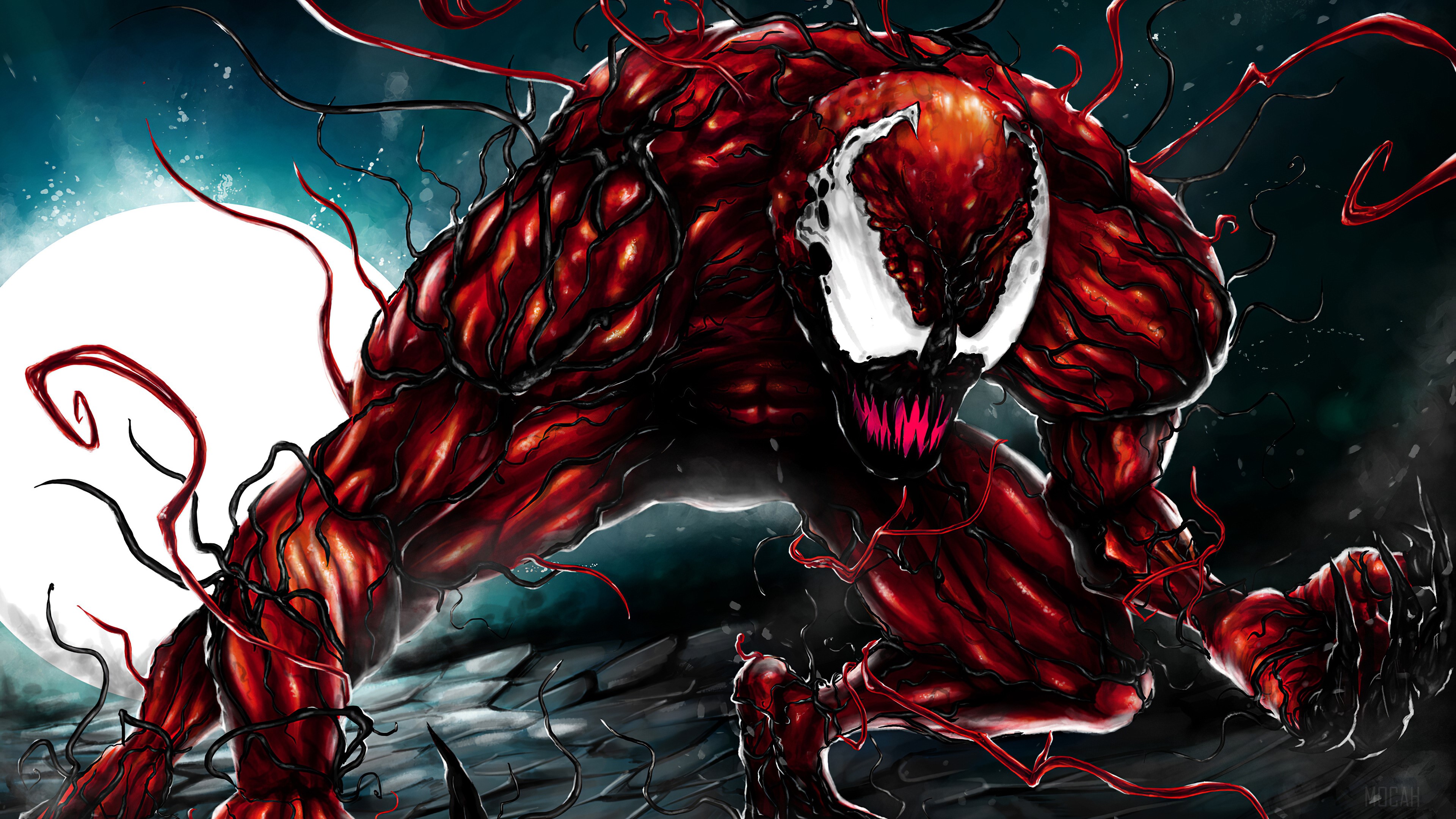 Carnage, Supervillain, Marvel Comics, Comics, Marvel 4k Gallery HD Wallpaper