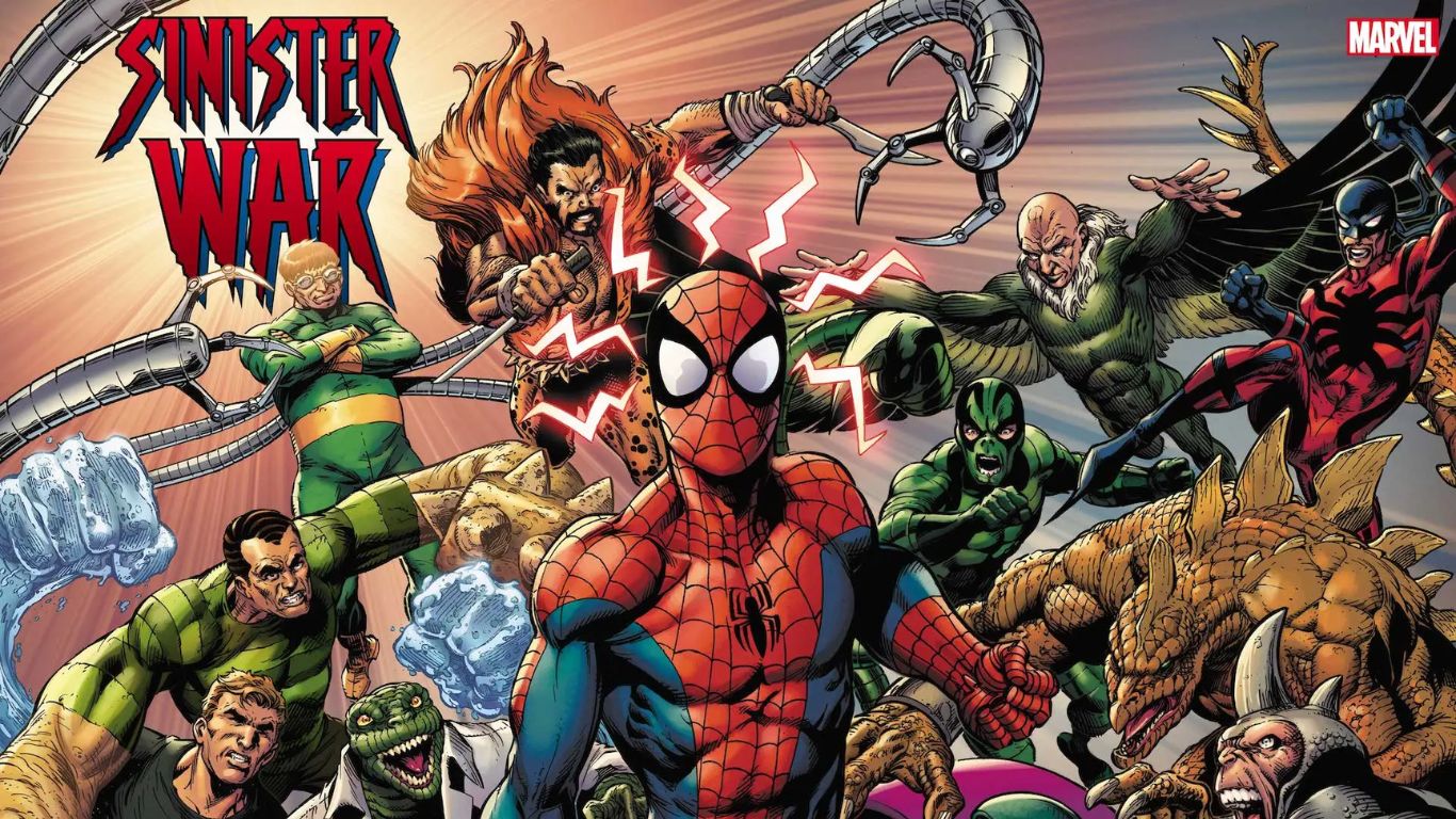 Sinister man. Spider man: the Sinister Six (1996. Marvel Comics Spider-man: the Sinister Six. Человек паук комикс.