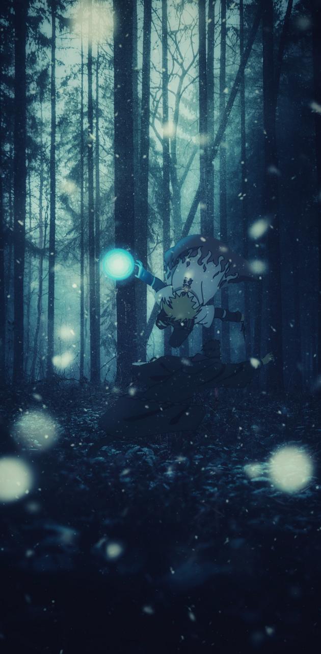 Minato Vs Obito wallpaper