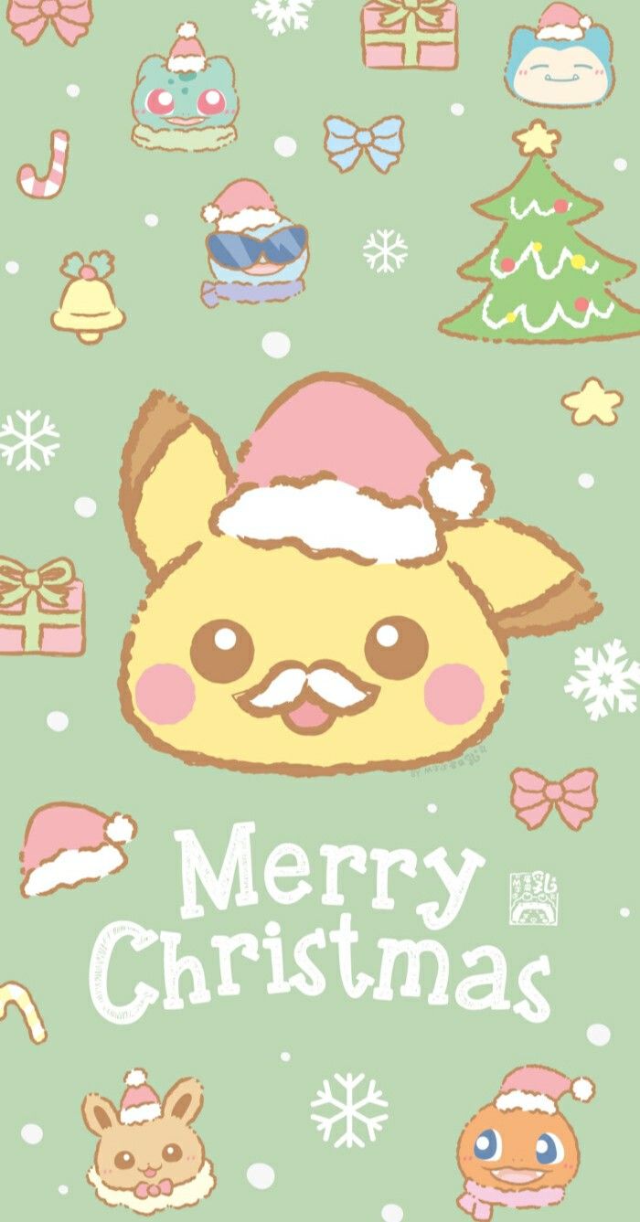 75 Pokemon Christmas Wallpaper  WallpaperSafari