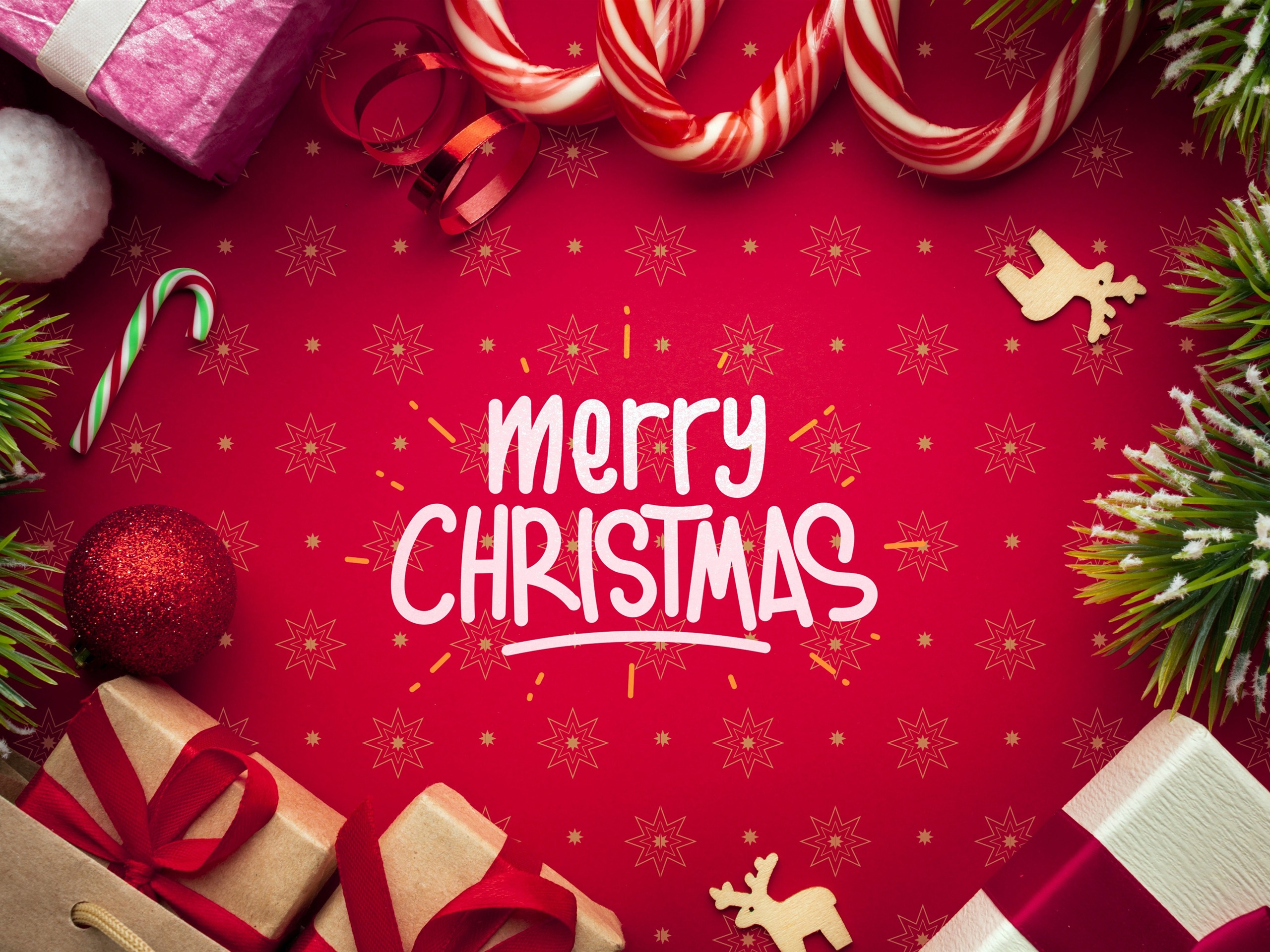 Merry Christmas 2020 High Quality 4K Desktop