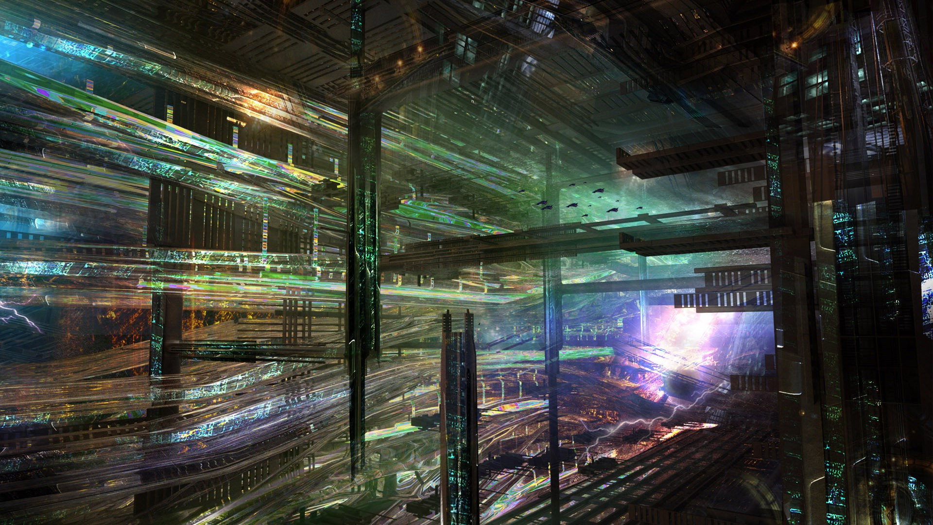 Futuristic City Wallpaper