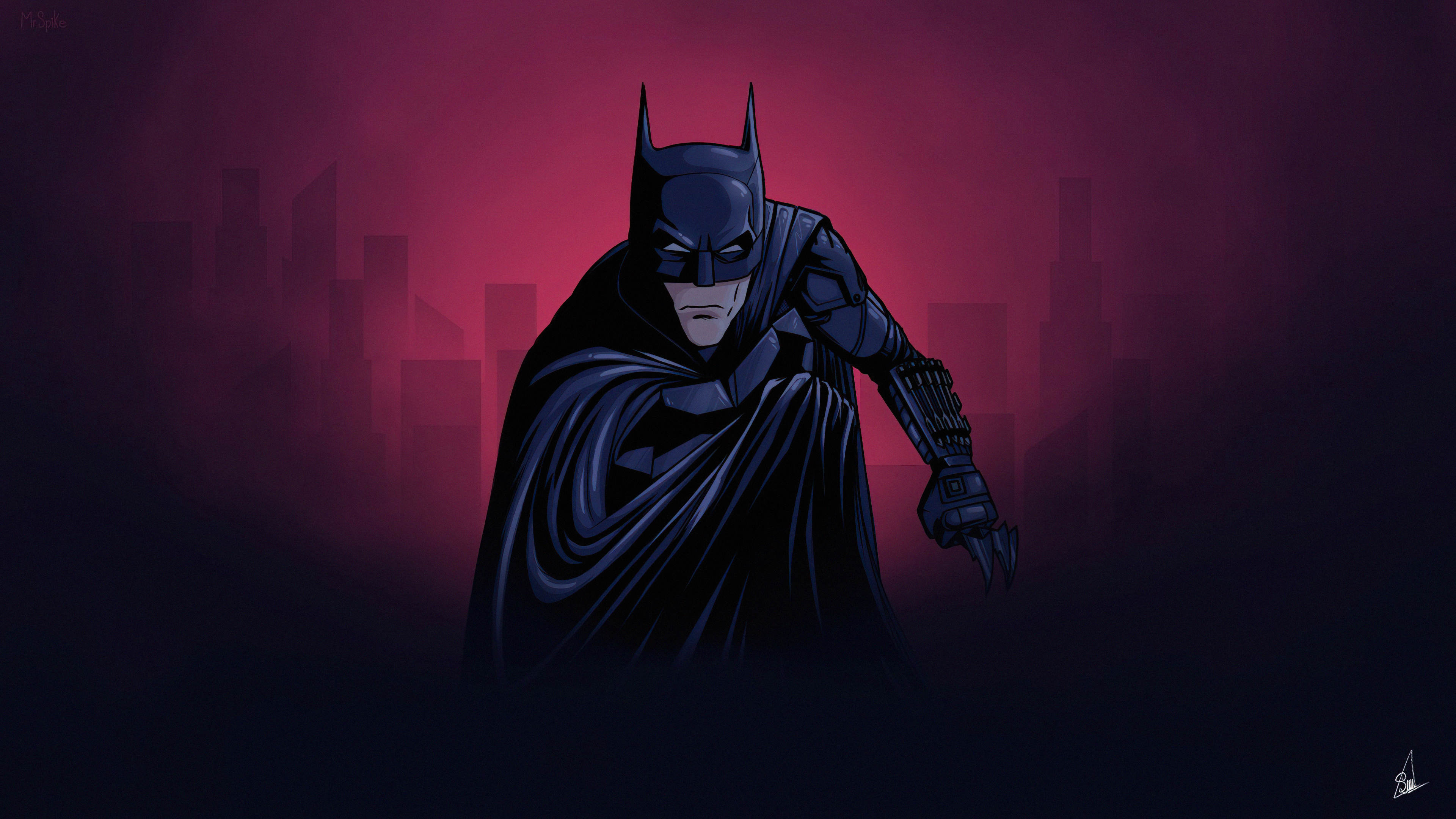 Batman Drawing Wallpaper 4k Ultra HD