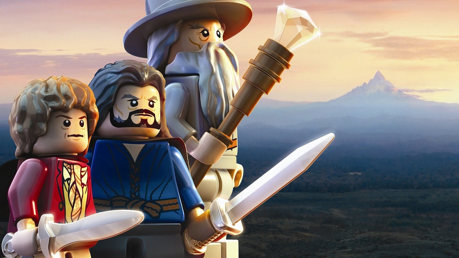 LEGO The Hobbit HD Wallpaper