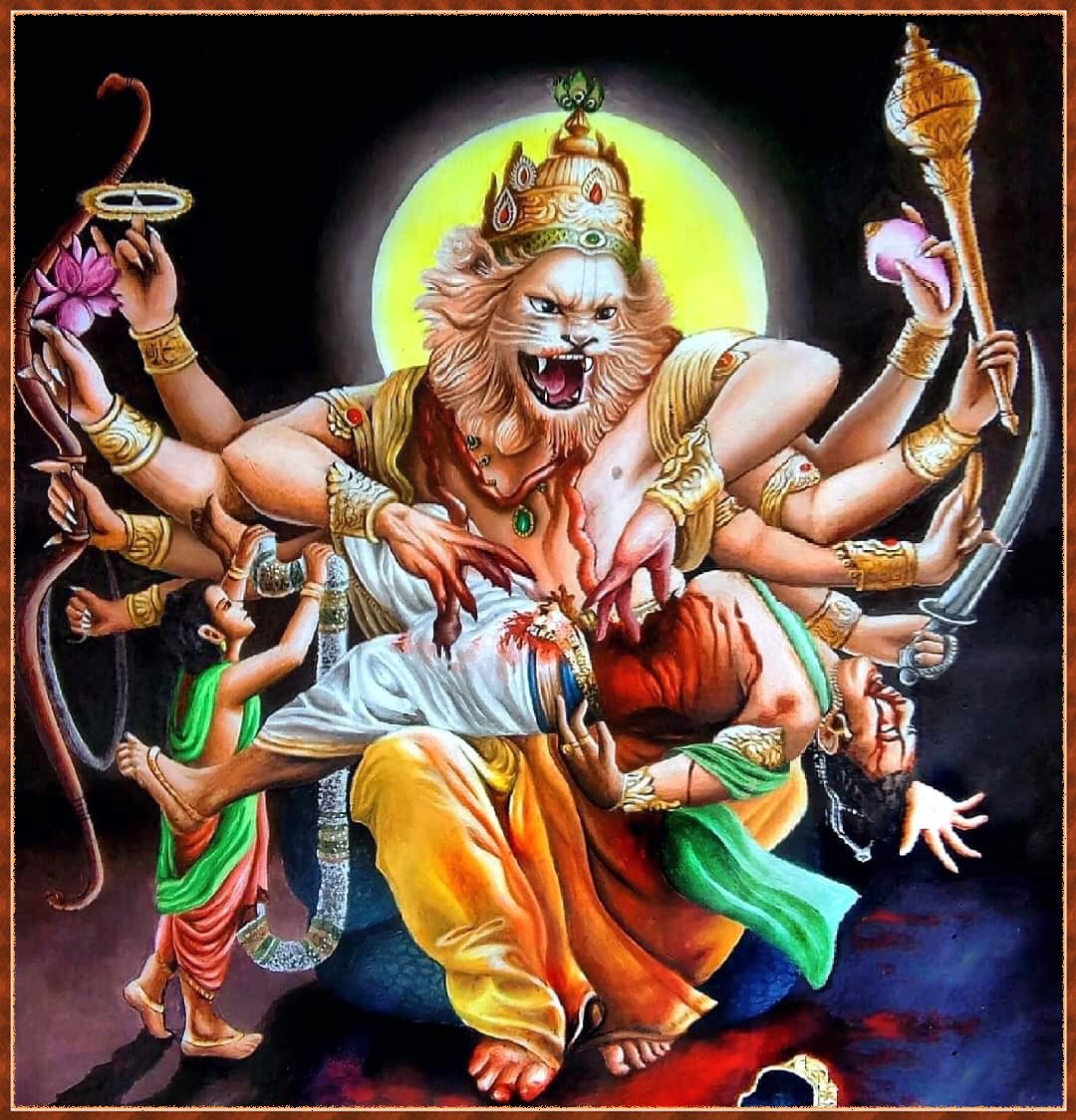 NARSINGH BHAGWAN. Lord vishnu wallpaper, Lord krishna HD wallpaper, Kali goddess