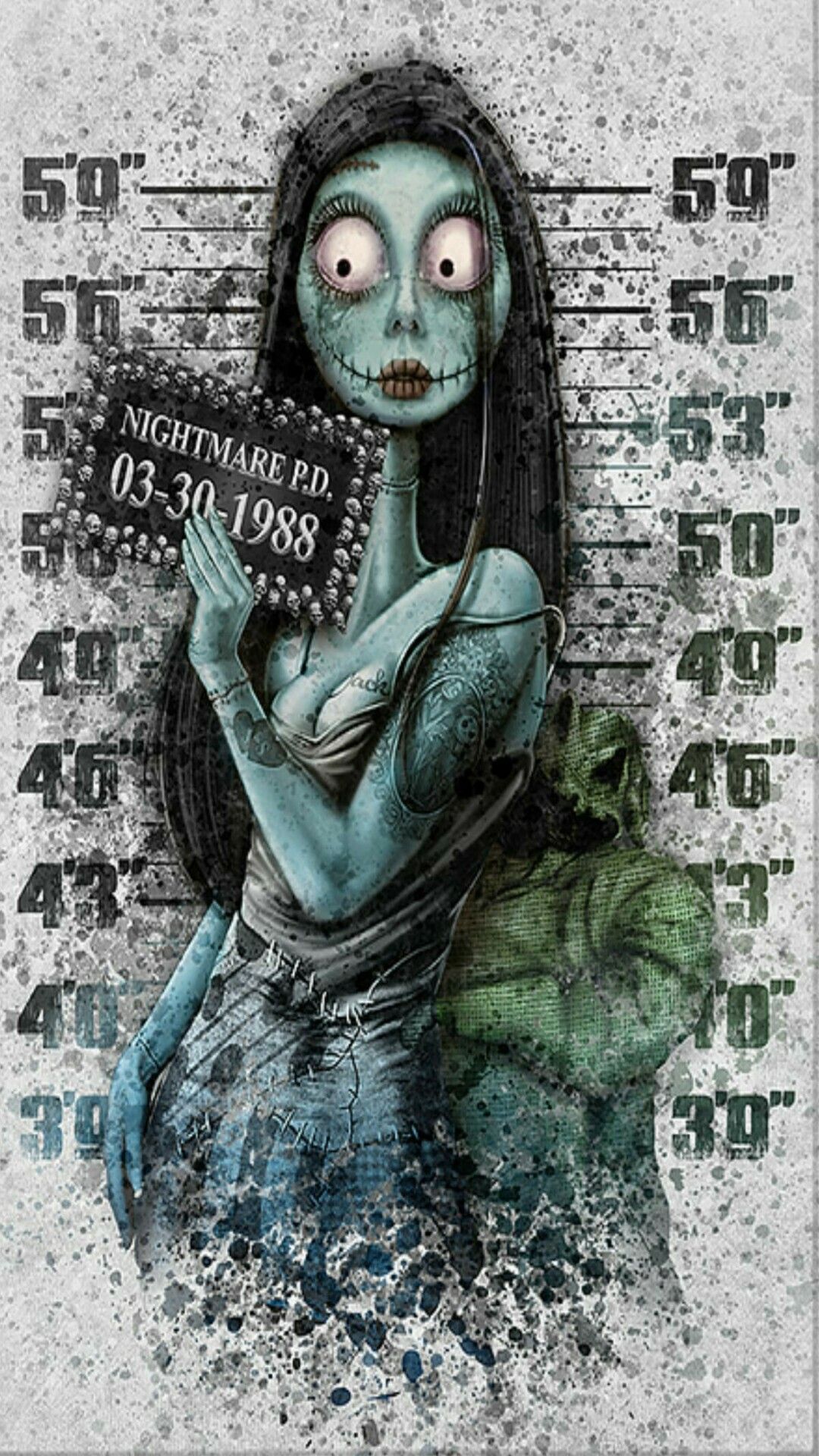 Nightmare before Christmas iPhone Wallpaper