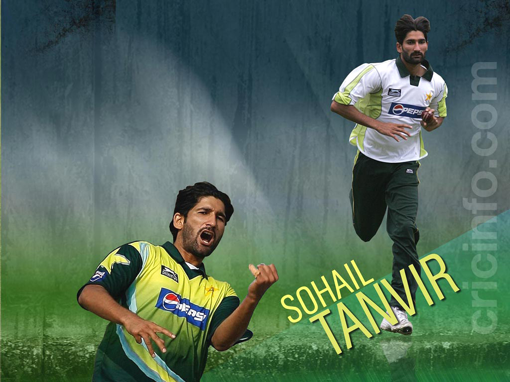 Sohail Tanvir Bowling Style Wallpaper
