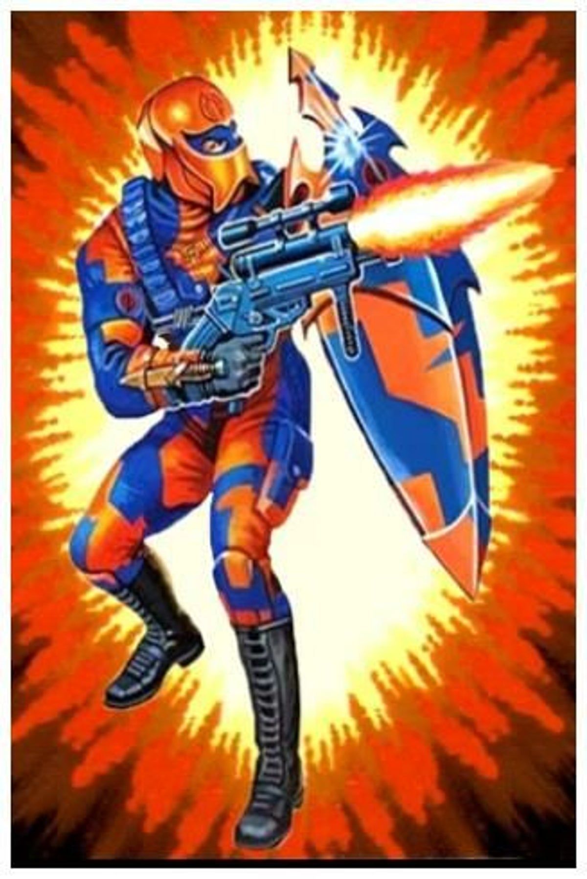 GI JOE COBRA ALLEY VIPER POSTER 36 x 24 on Mercari. Gi joe characters, 80s cartoons, Gi joe