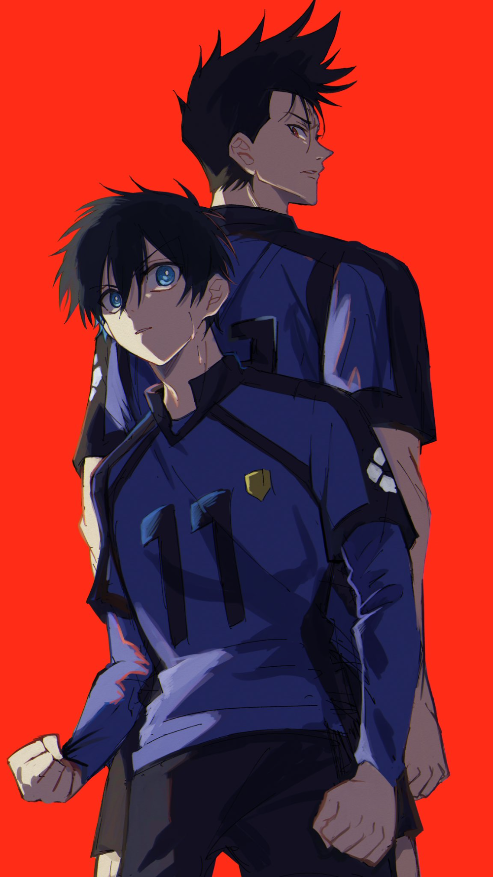 Anime Blue Lock HD Wallpaper by かぁ茶