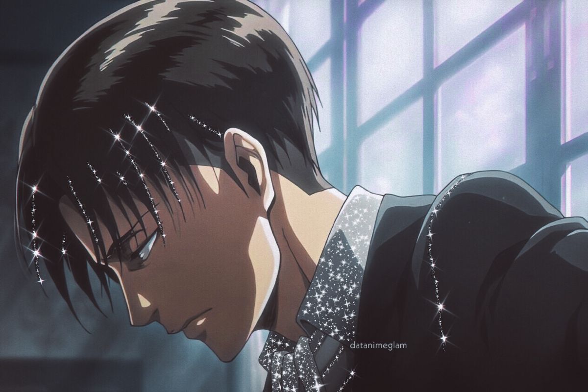 leviackerman #levi #aot #attackontitan #snk #shingekinokyojin #anime #aesthetic #icon #glitter. Anime, Attack on titan aesthetic, Anime wallpaper