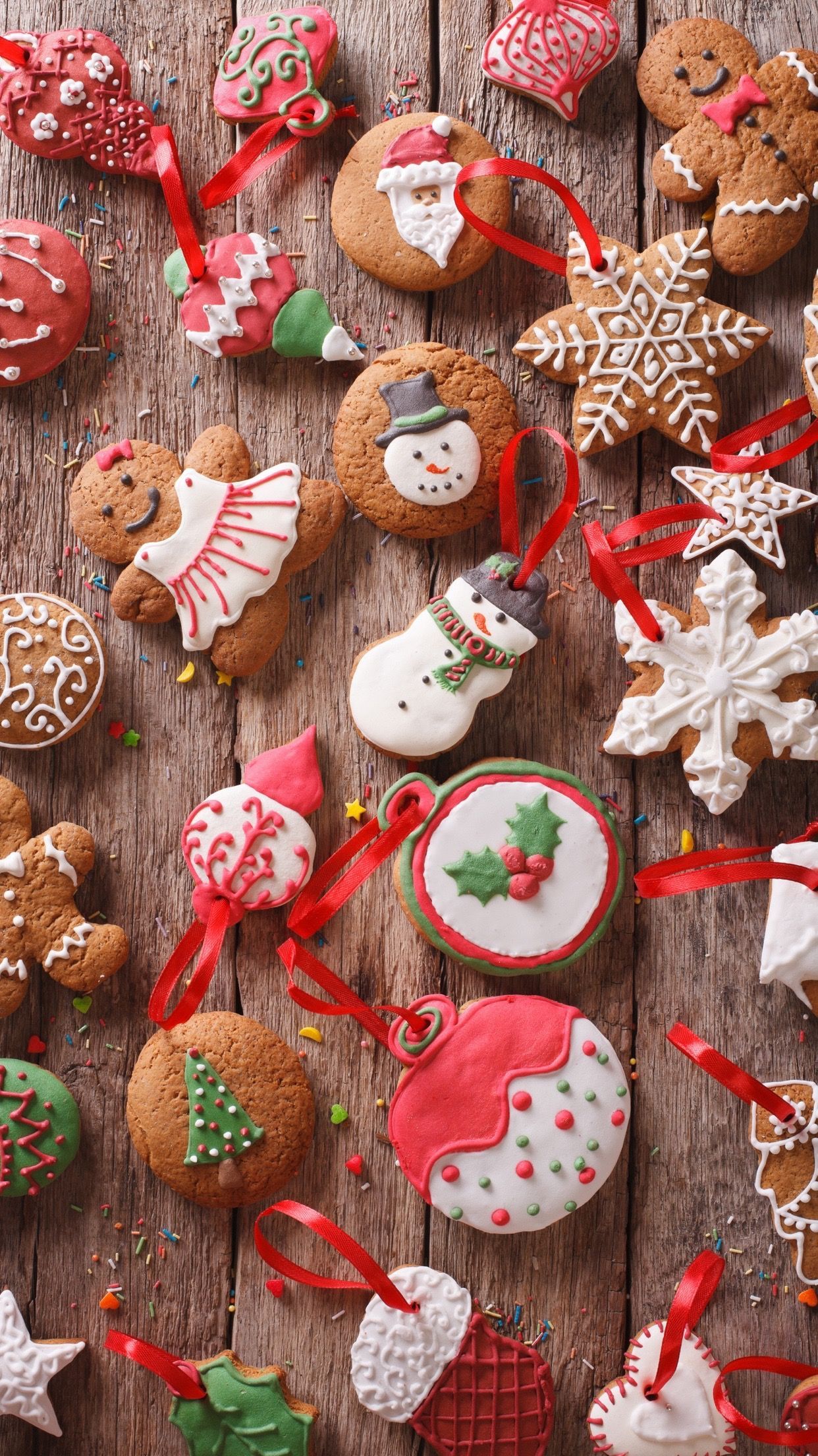 Christmas Cookies Phone Wallpapers - Wallpaper Cave