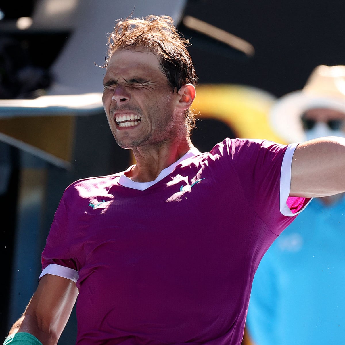 Rafael Nadal revels in Australian Open return to sweep past Yannick Hanfmann. Australian Open 2022