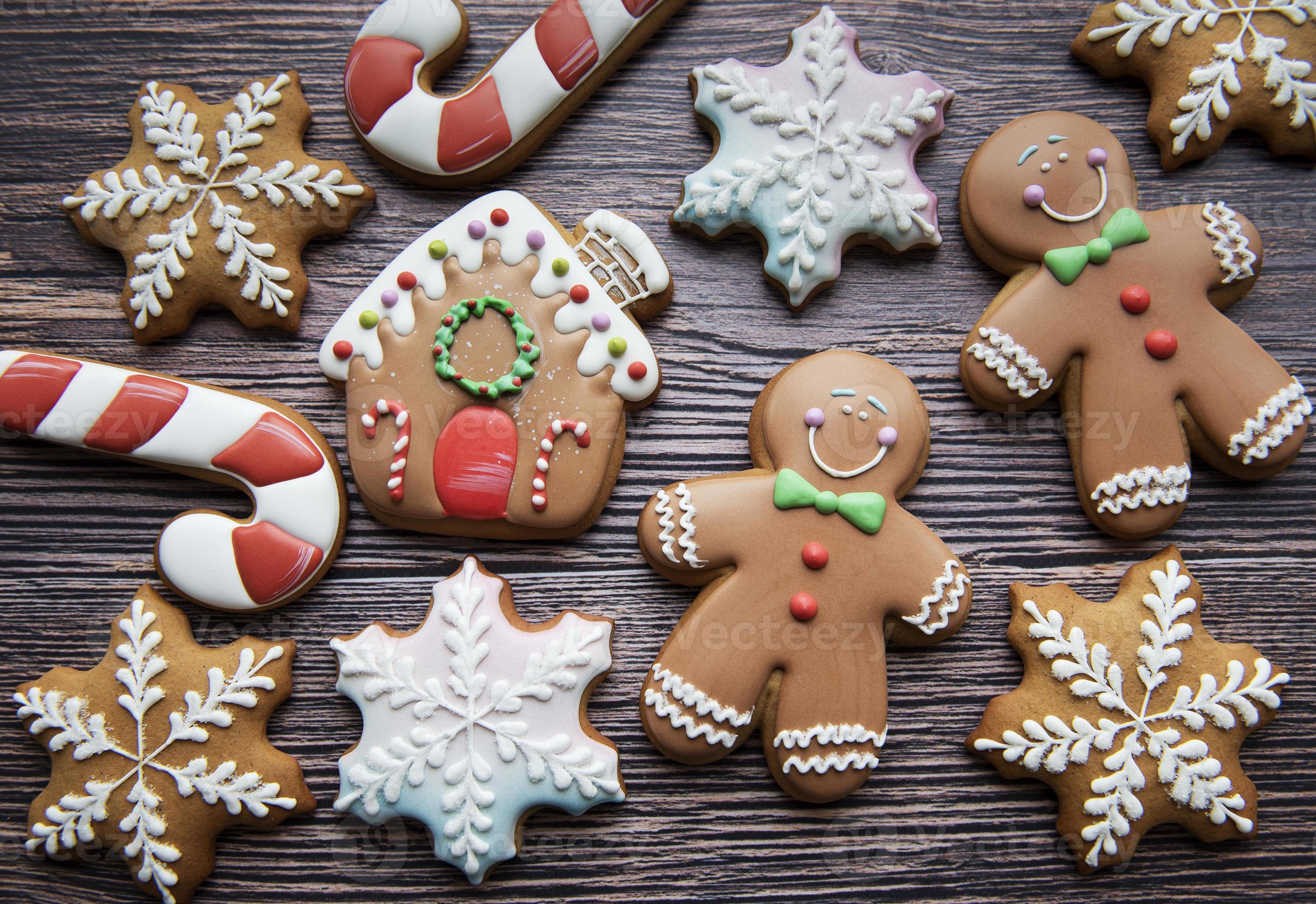 Christmas Gingerbread Cookies Wallpapers - Wallpaper Cave