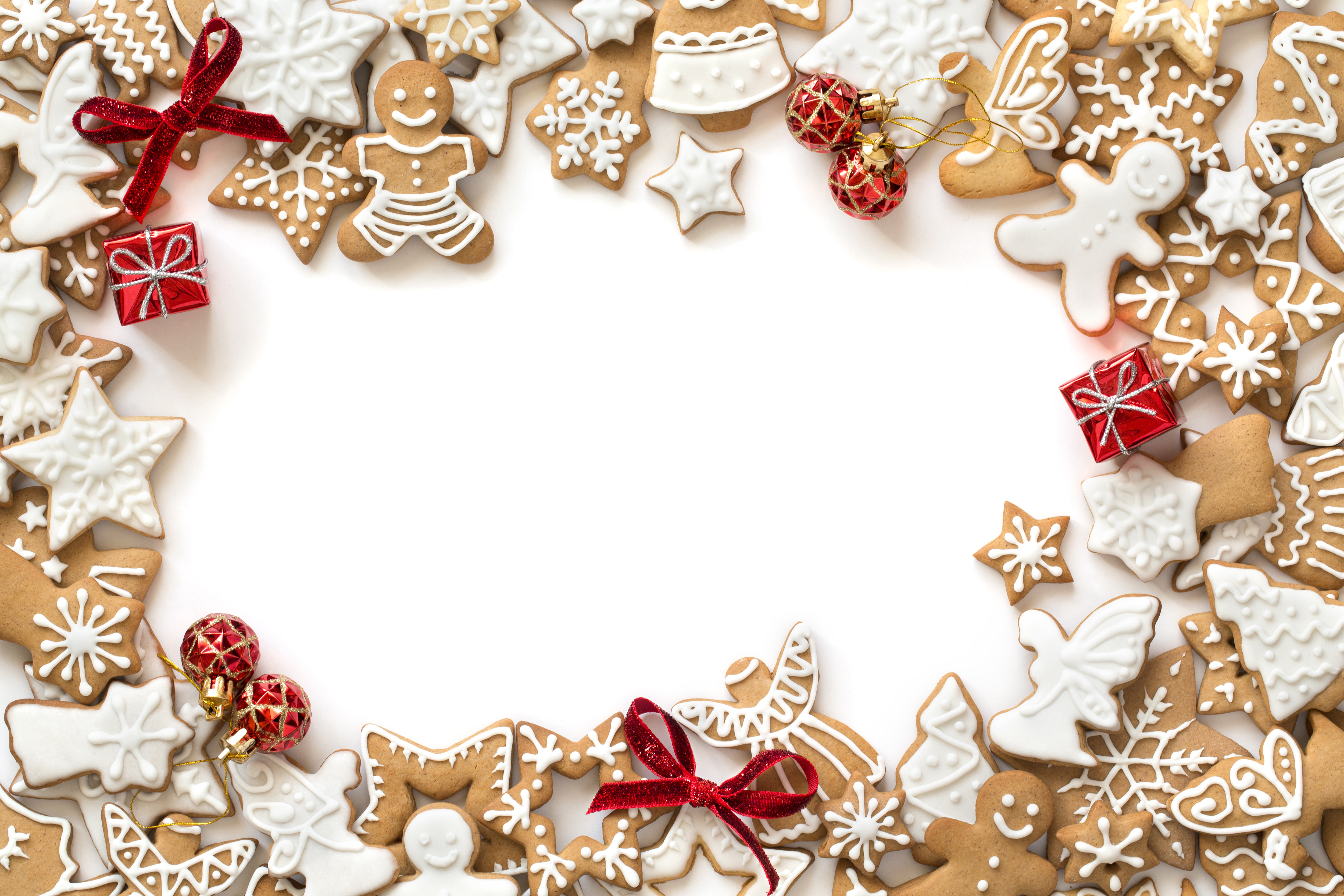 Christmas Gingerbread Cookies Background​-Quality Free Image and Transparent PNG Clipart