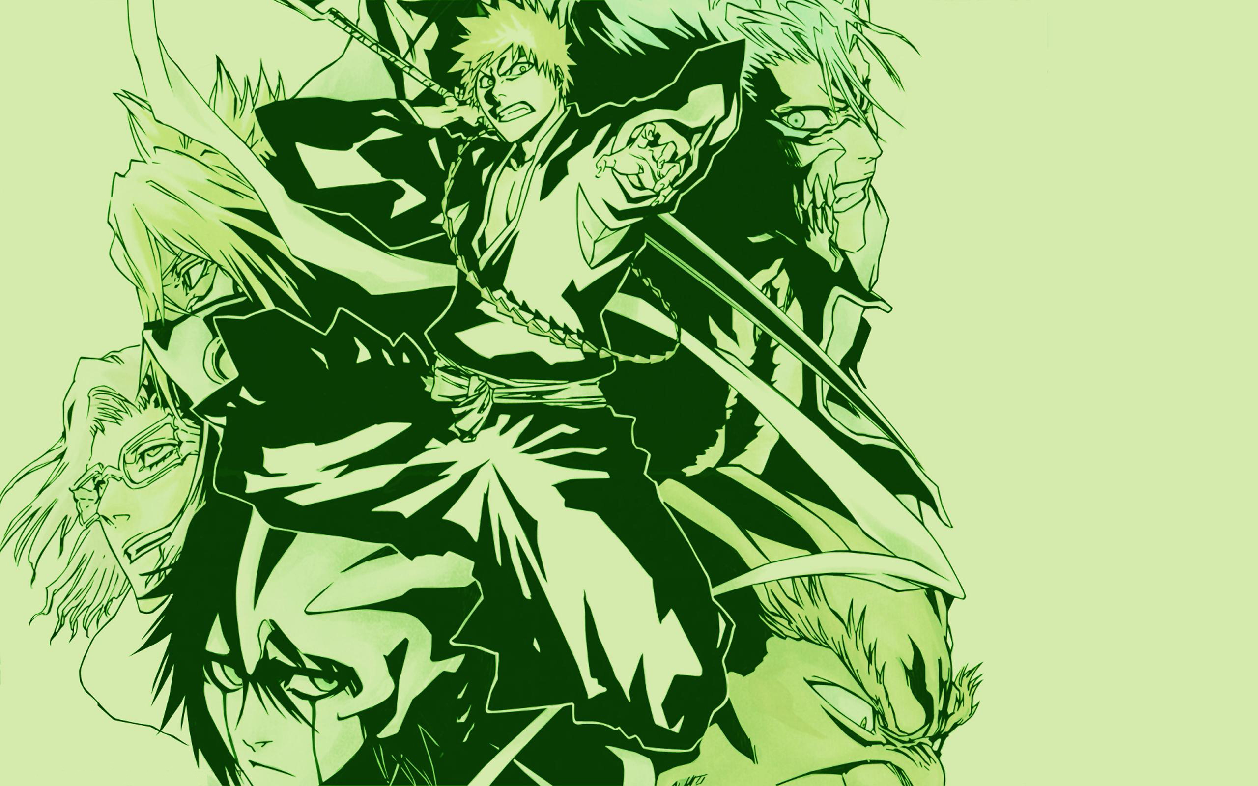 bleach, Kurosaki, Ichigo, Tia, Harribel, Espada, Grimmjow, Jaegerjaquez, Szayel, Aporro, Granz, Yammy, Ulquiorra, Cifer Wallpaper HD / Desktop and Mobile Background