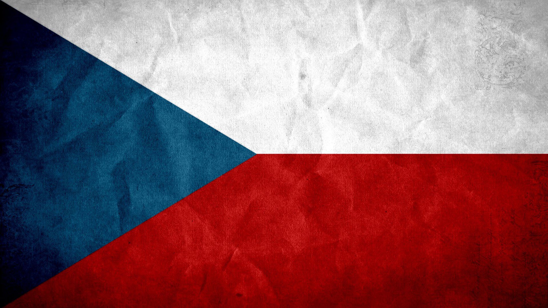Czech Republic Flag Wallpaper