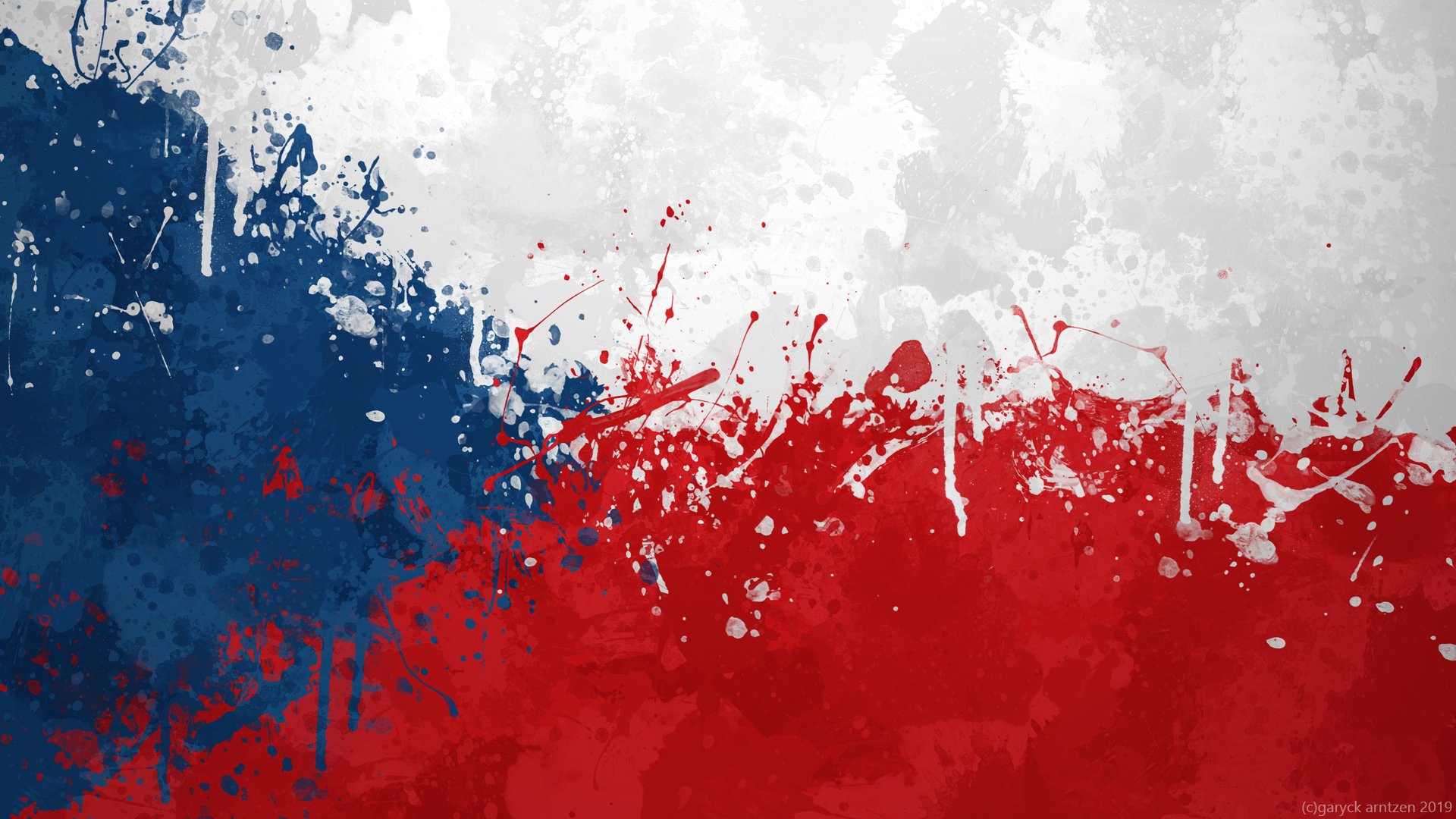 Flag Of The Czech Republic HD Wallpaper