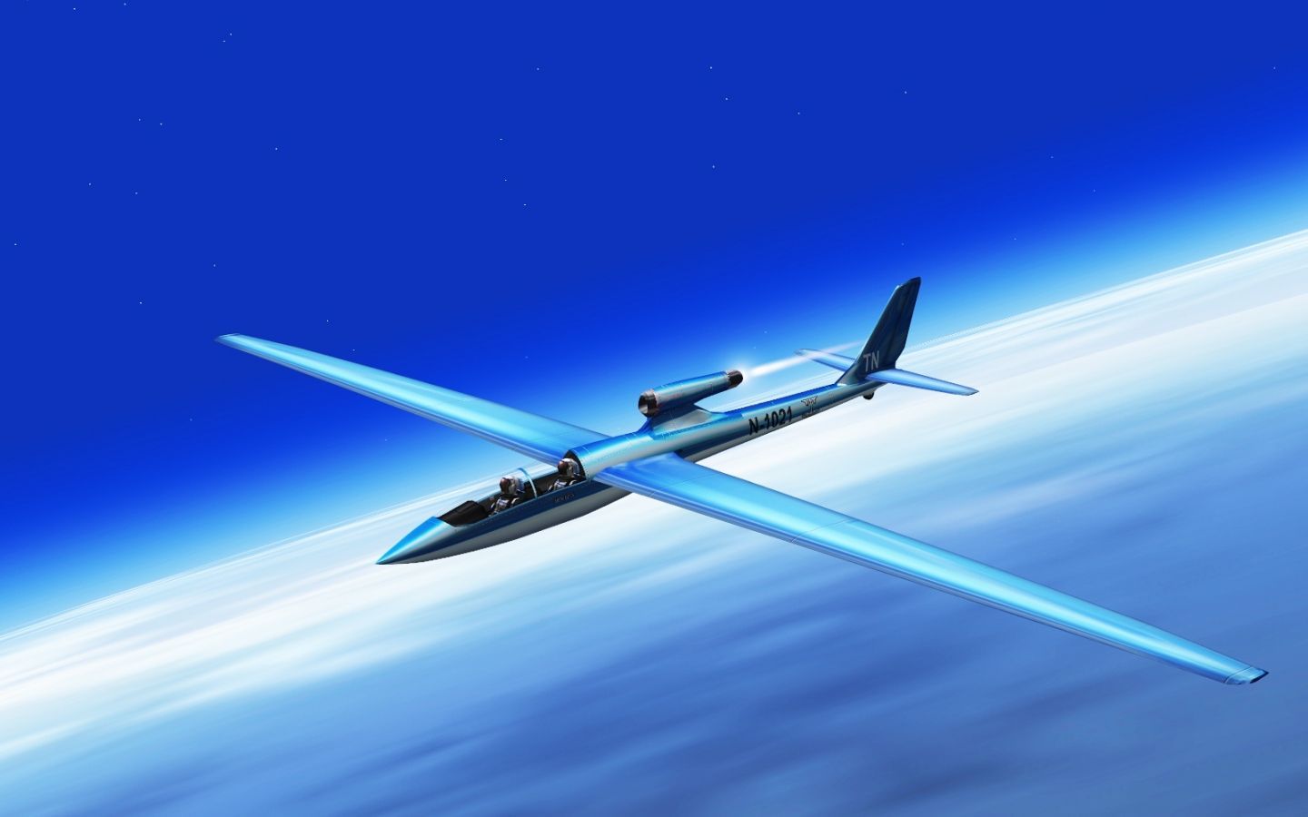 Sailplane Wallpaper
