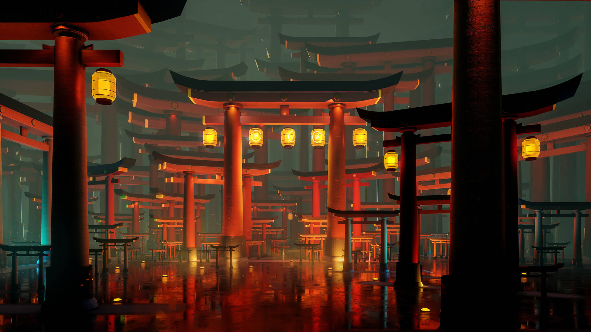 Japanese Gate Wallpapers.