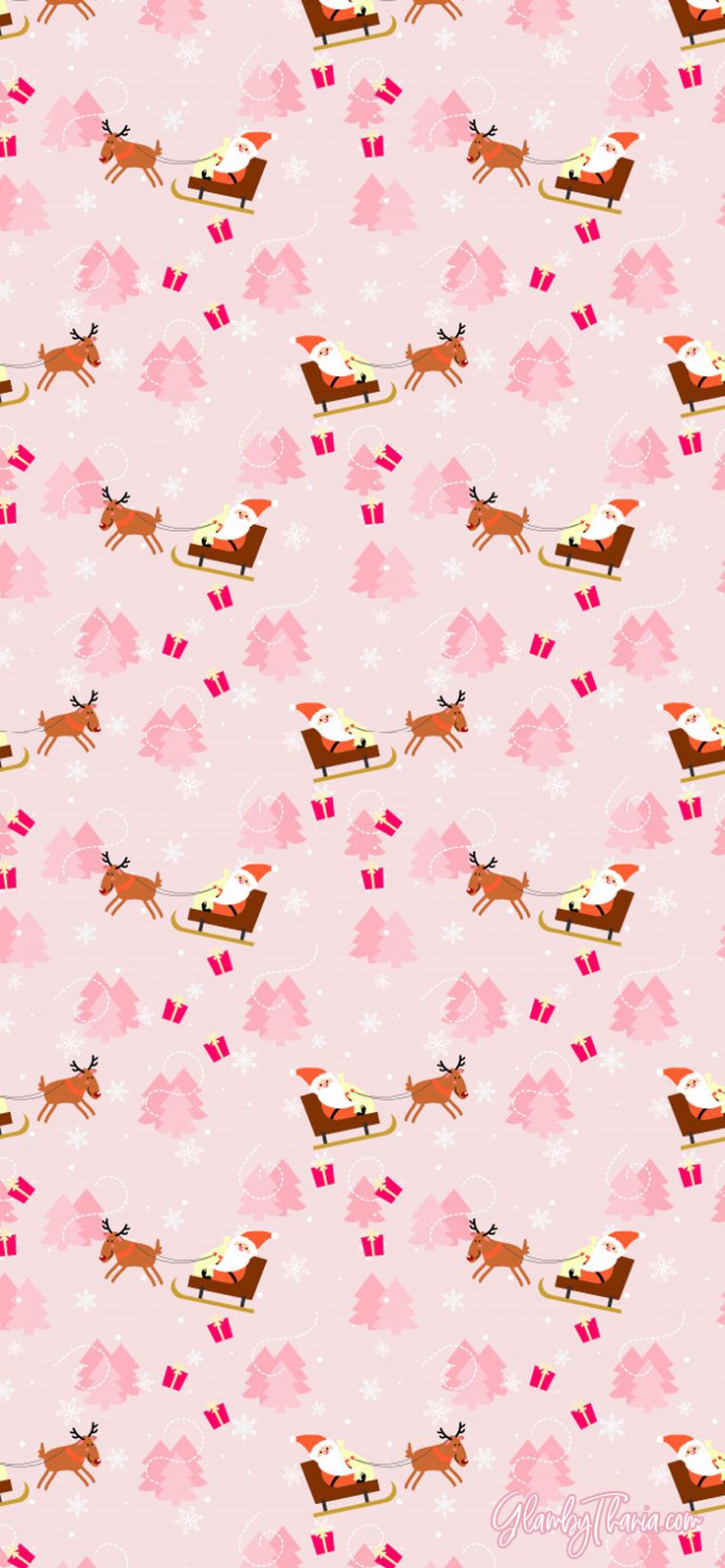 Pink The Season Christmas Phone Wallpaper. Christmas phone wallpaper, Pink christmas iphone wallpaper, Christmas wallpaper
