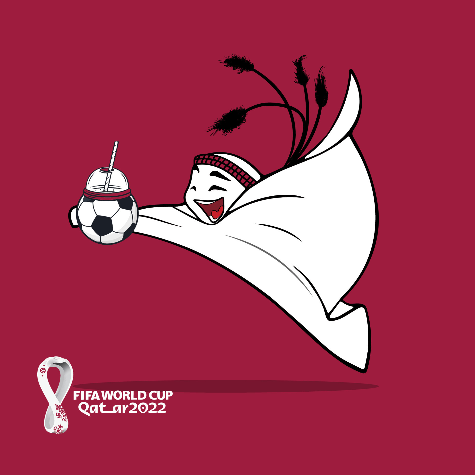 LAEEB MASCOT FIFA WORLD CUP QATAR 2022