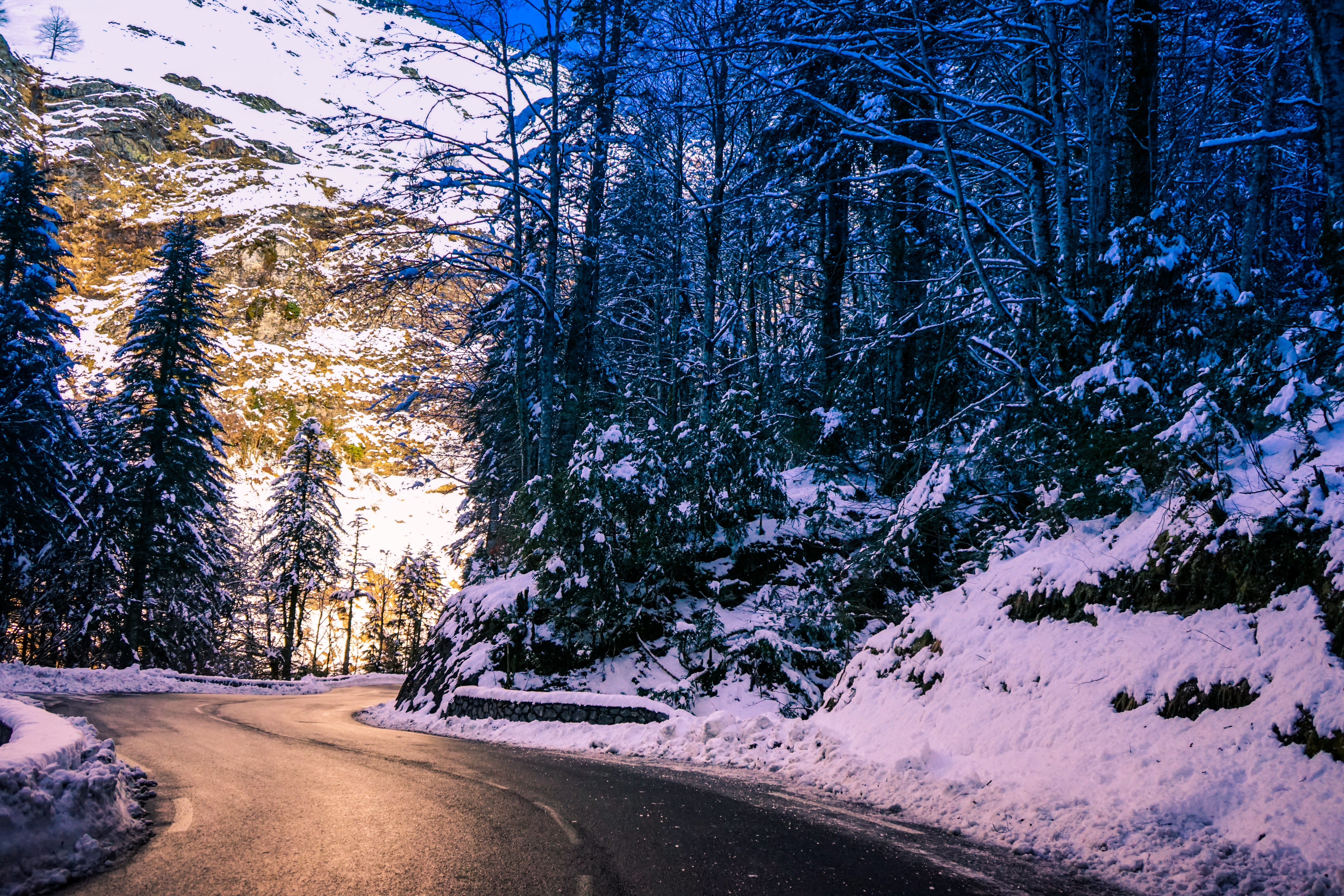 Winter Road Photo, Download Free Winter Road & HD Image