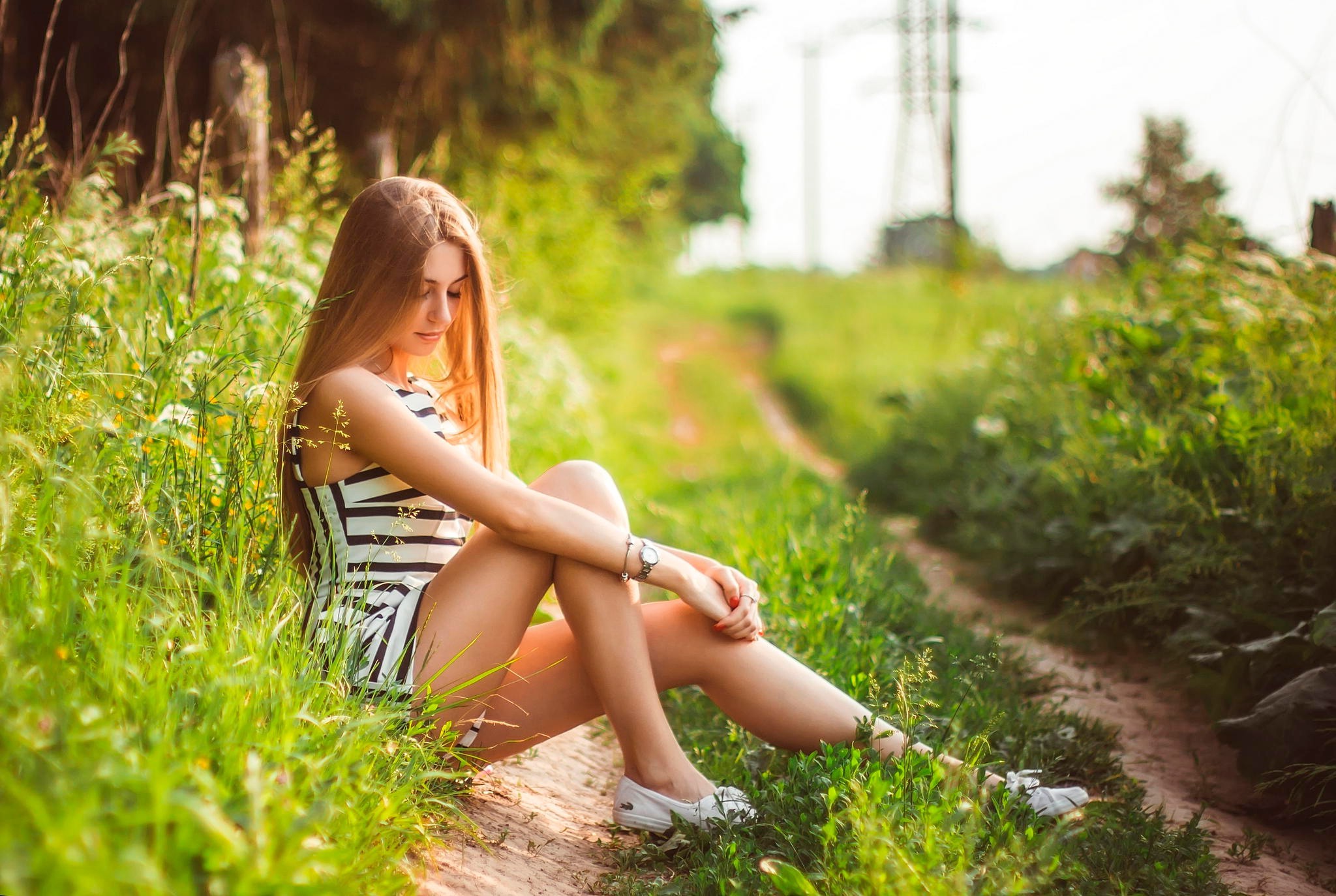 women Outdoors, Women, Model, Nature Wallpaper HD / Desktop and Mobile Background