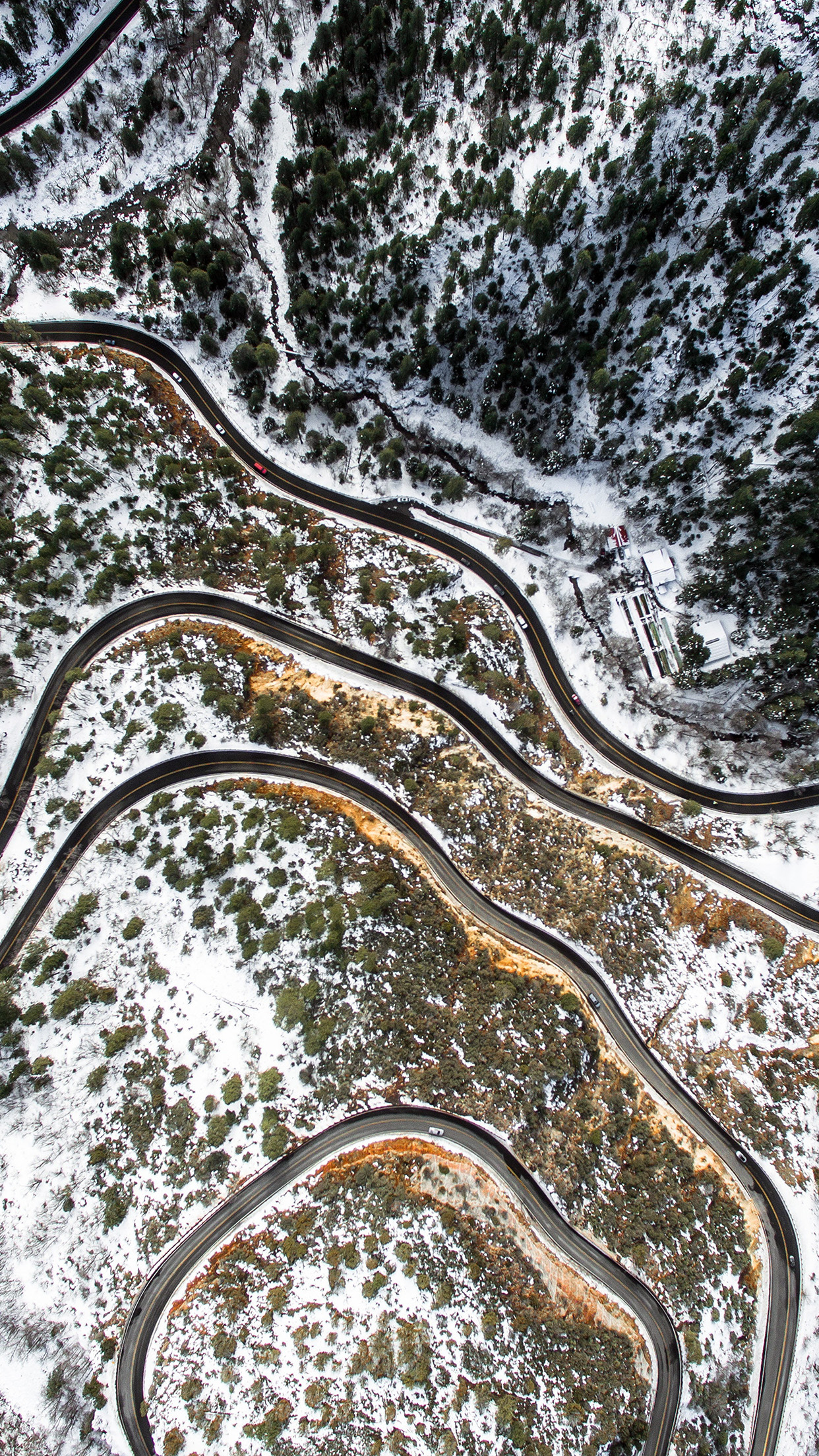 earth snow winter nature road