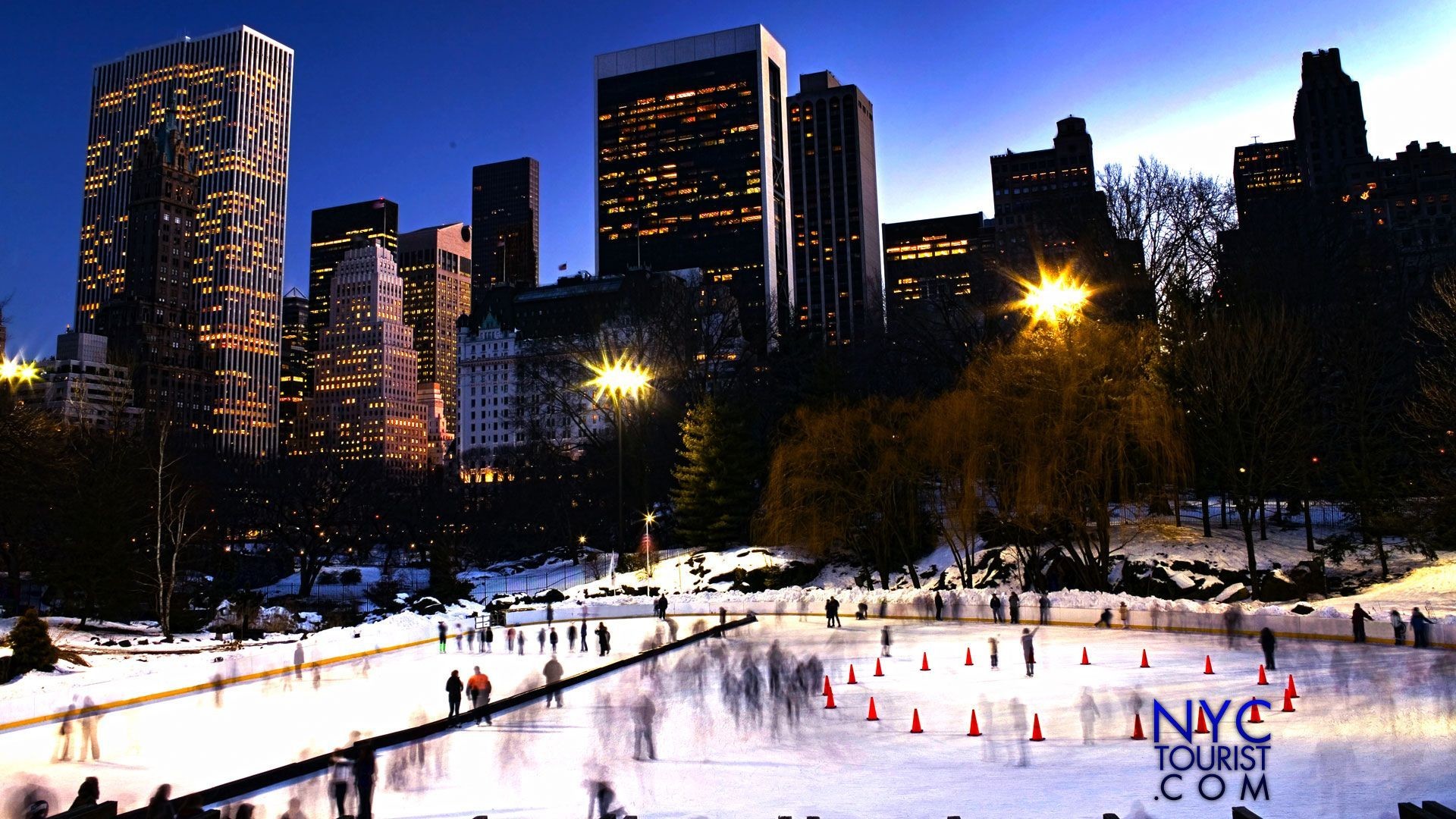 New York Christmas Wallpaper