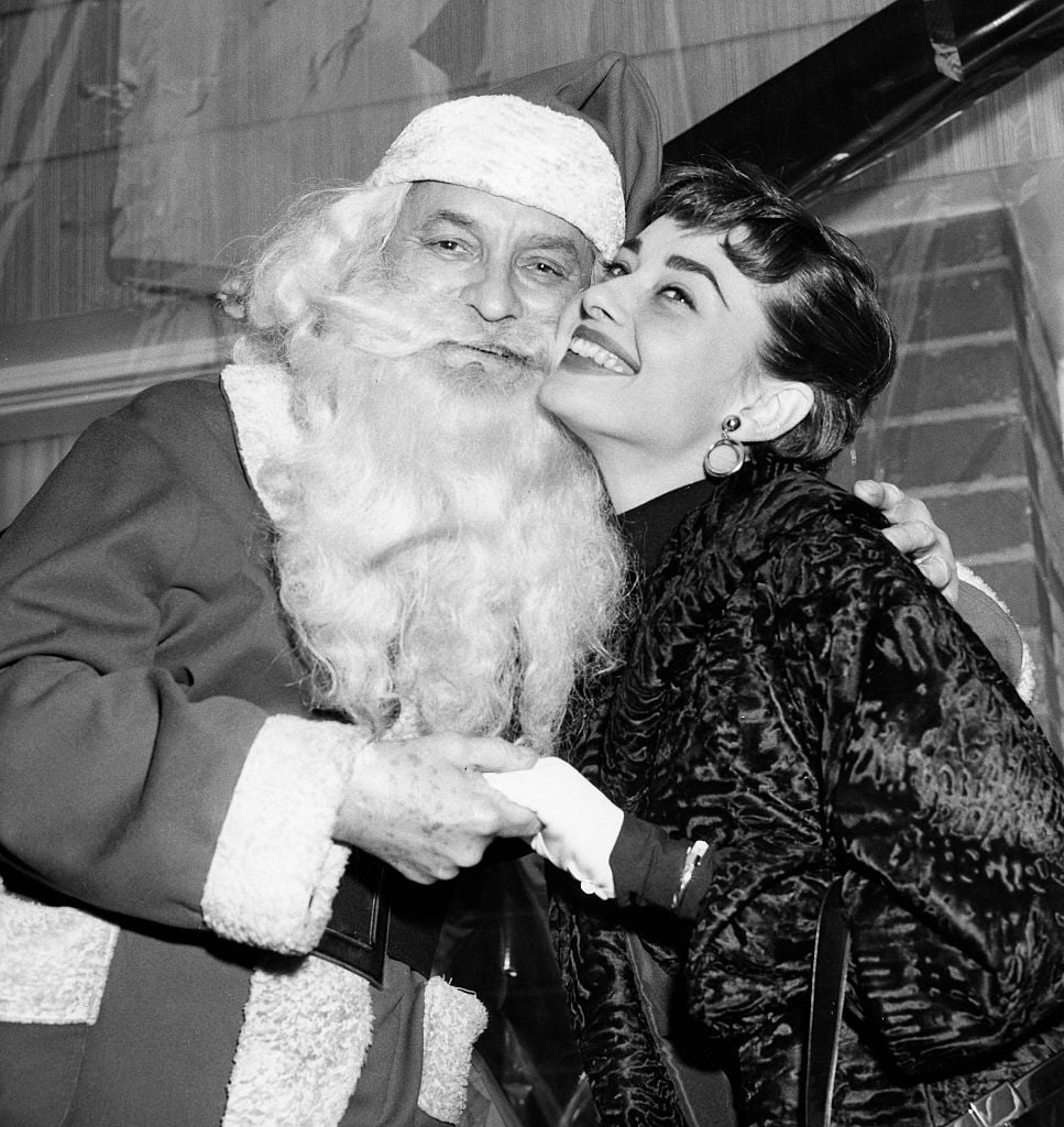 Rare Vintage Photo of Hollywood Legends Celebrating Christmas Christmas Photo