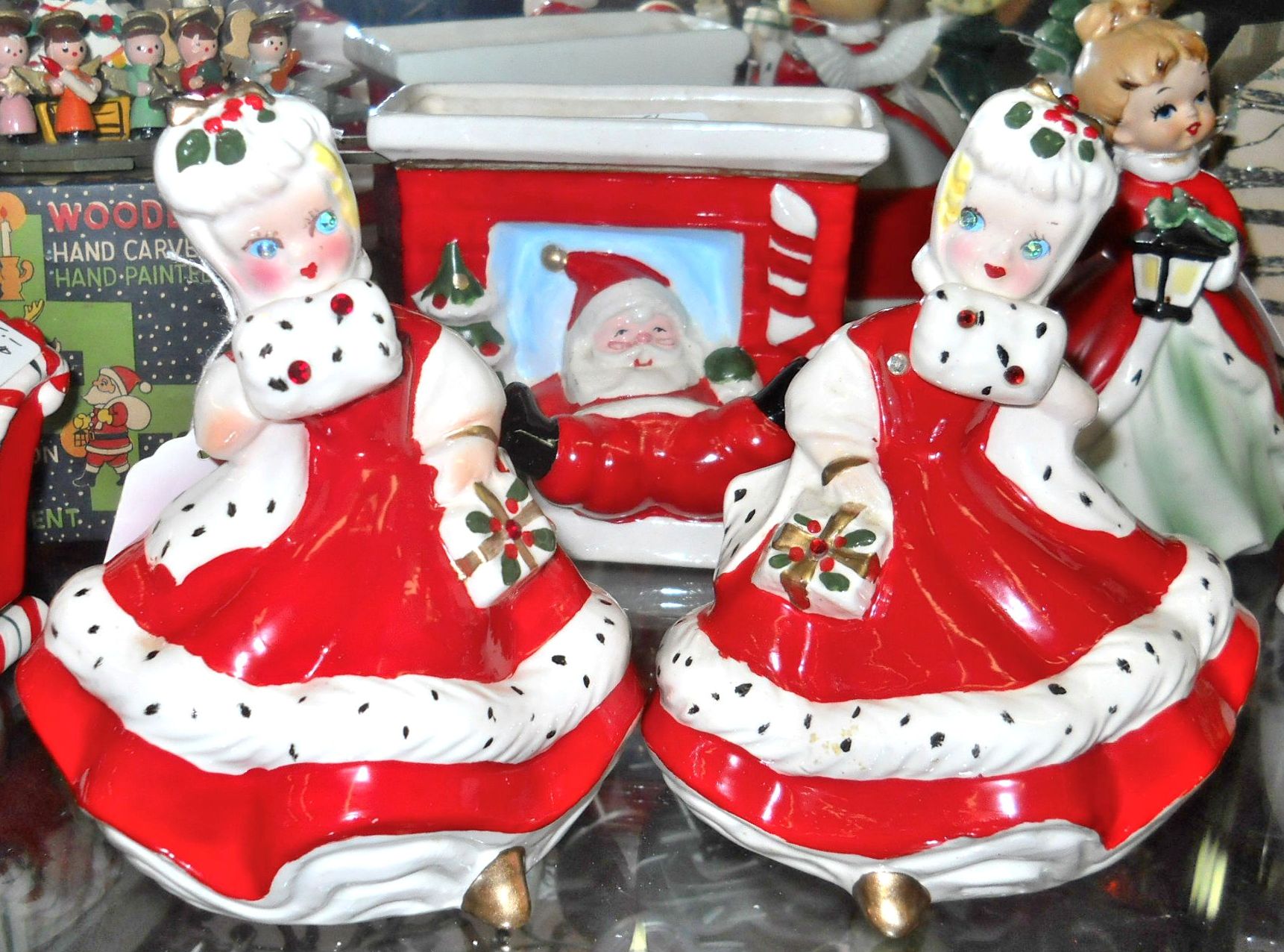 CHRISTMAS NOSTALGIA vintage christmas antique ornaments