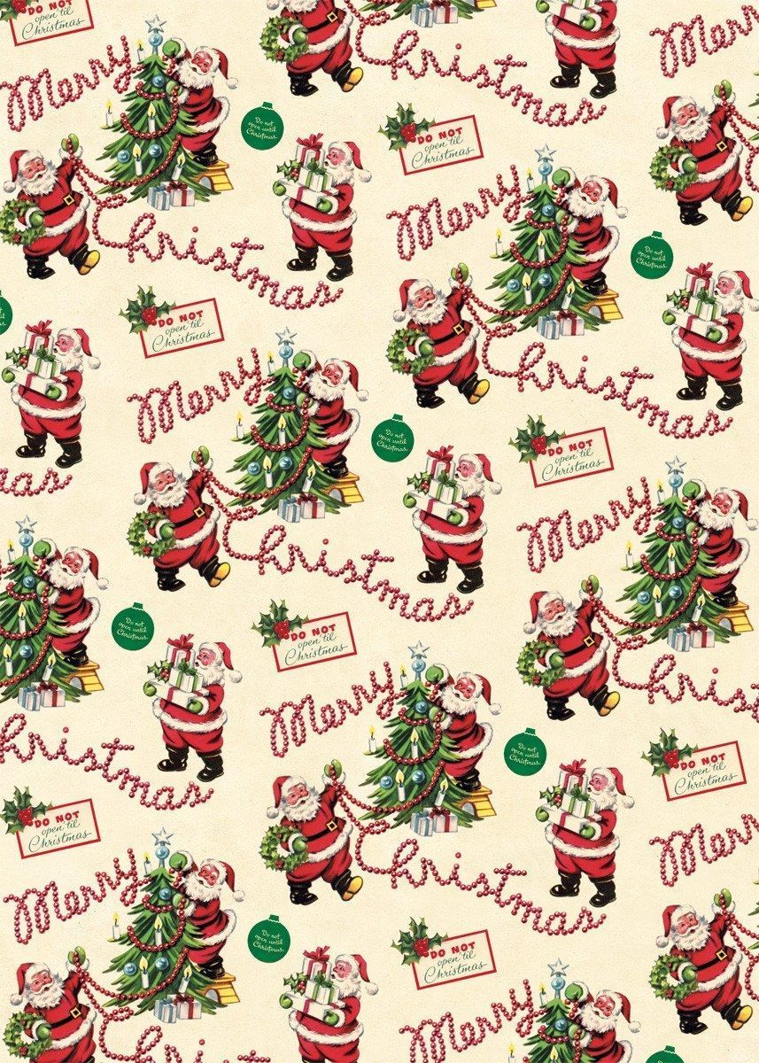 Download Winter Vintage Christmas Wallpaper  Wallpaperscom
