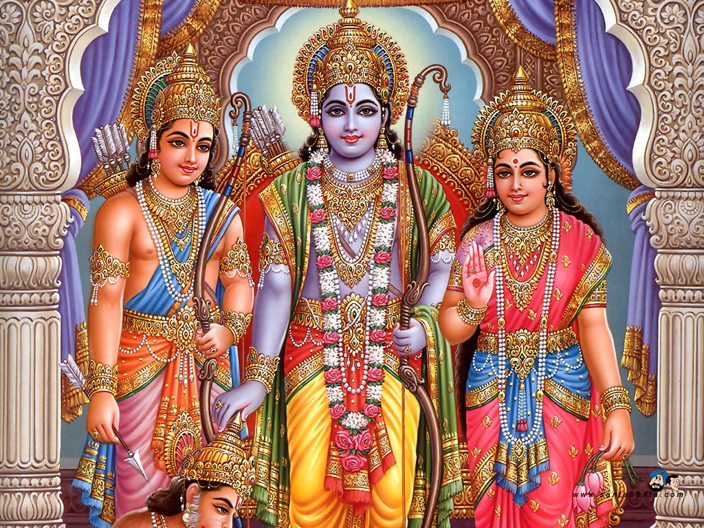 Shree Ram Laxman Sita Mata Hanumanji. शून्यस्यः