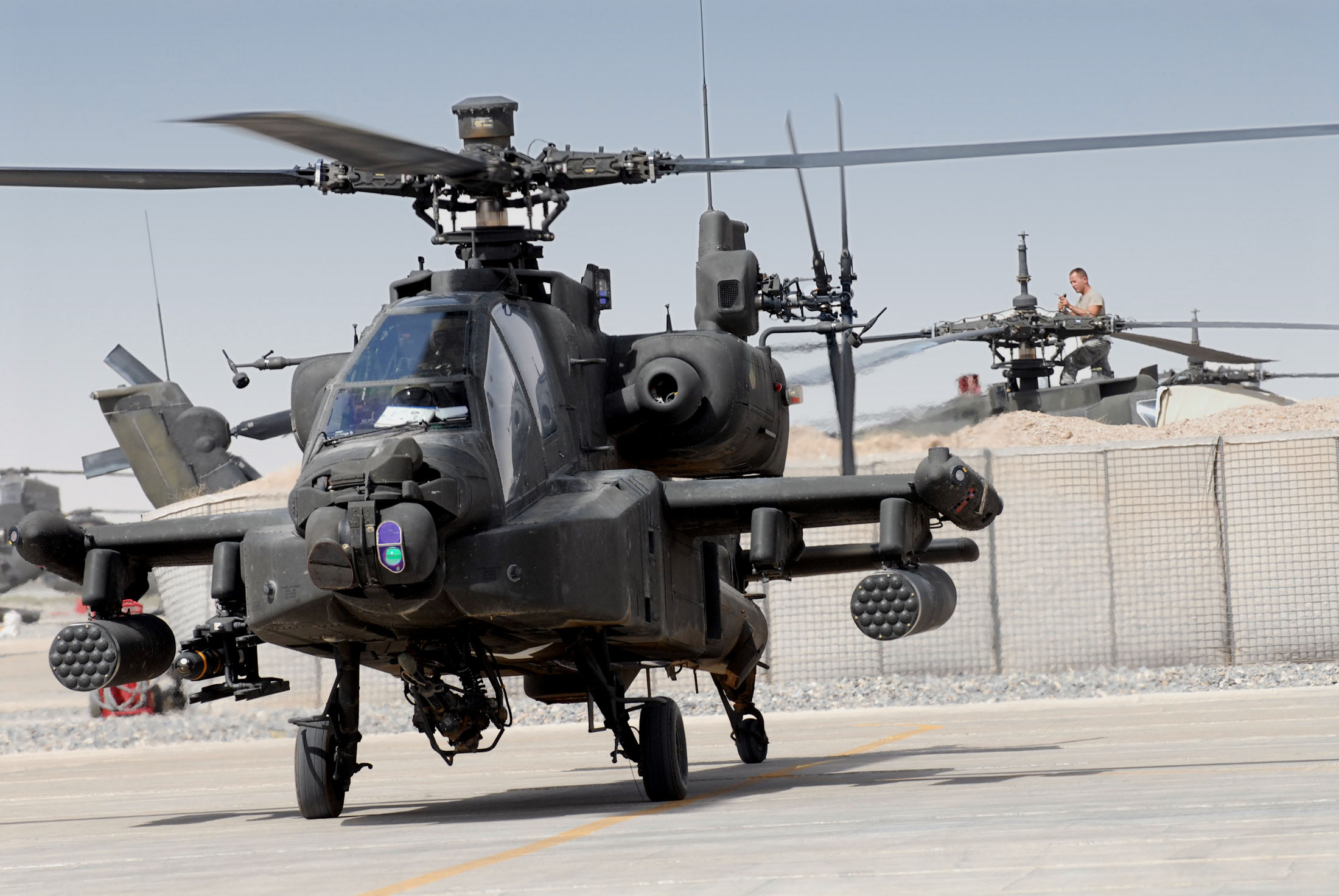 Boeing Ah 64 Apache HD Wallpaper