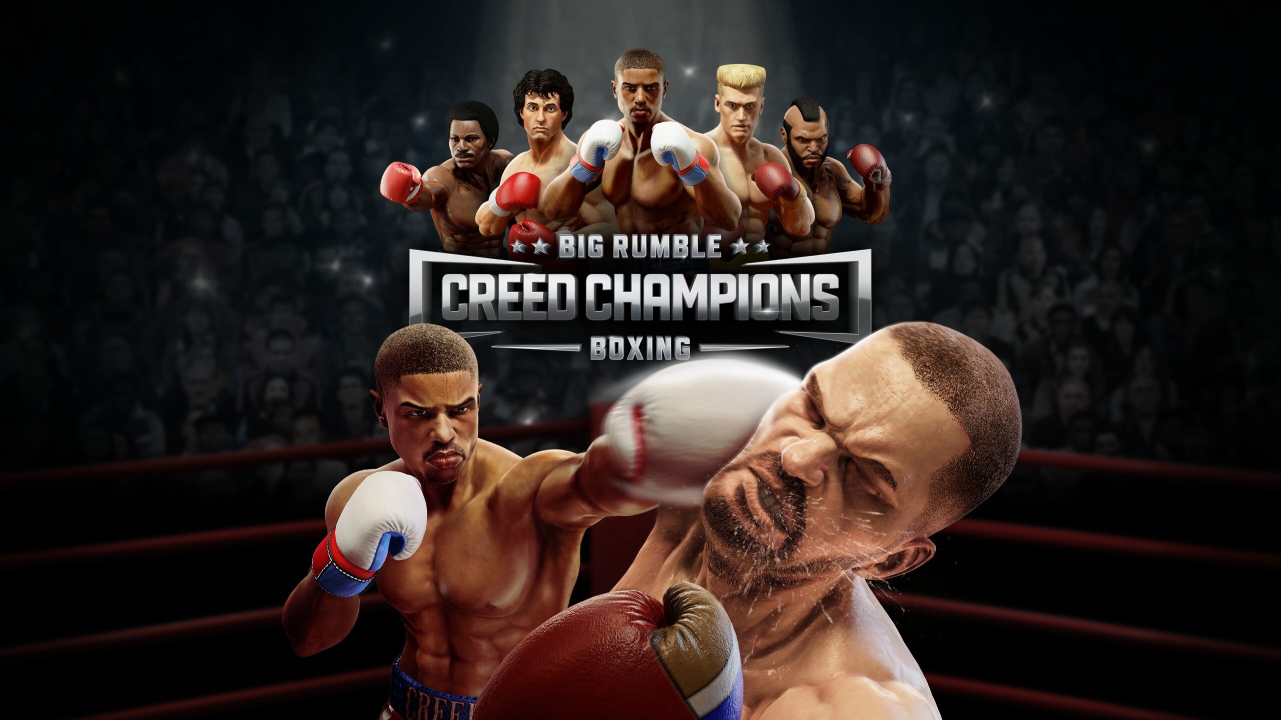 Rocky Balboa and Adonis Creed are coming to Nintendo Switch, PS Xbox One and Steam in Big Rumble Boxing: Creed Champions on September 3rd!