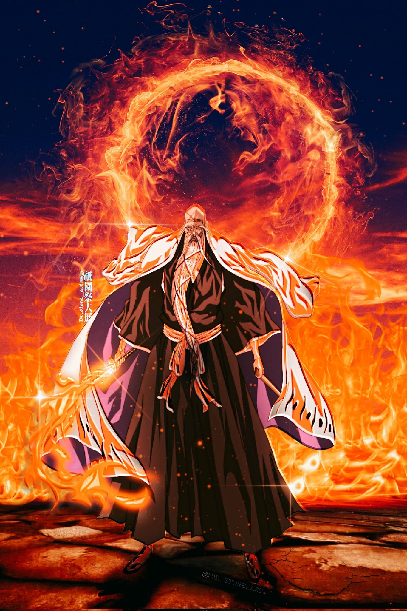 Burning 🔥/ Genryusai Shigekuni Yamamoto Power - Bilibili