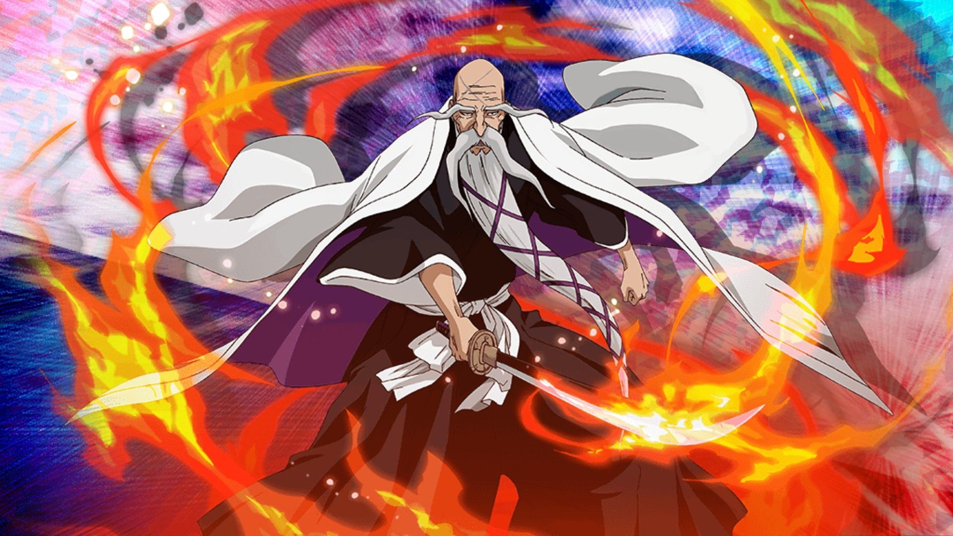 Bleach Yamamoto Wallpapers Wallpaper Cave