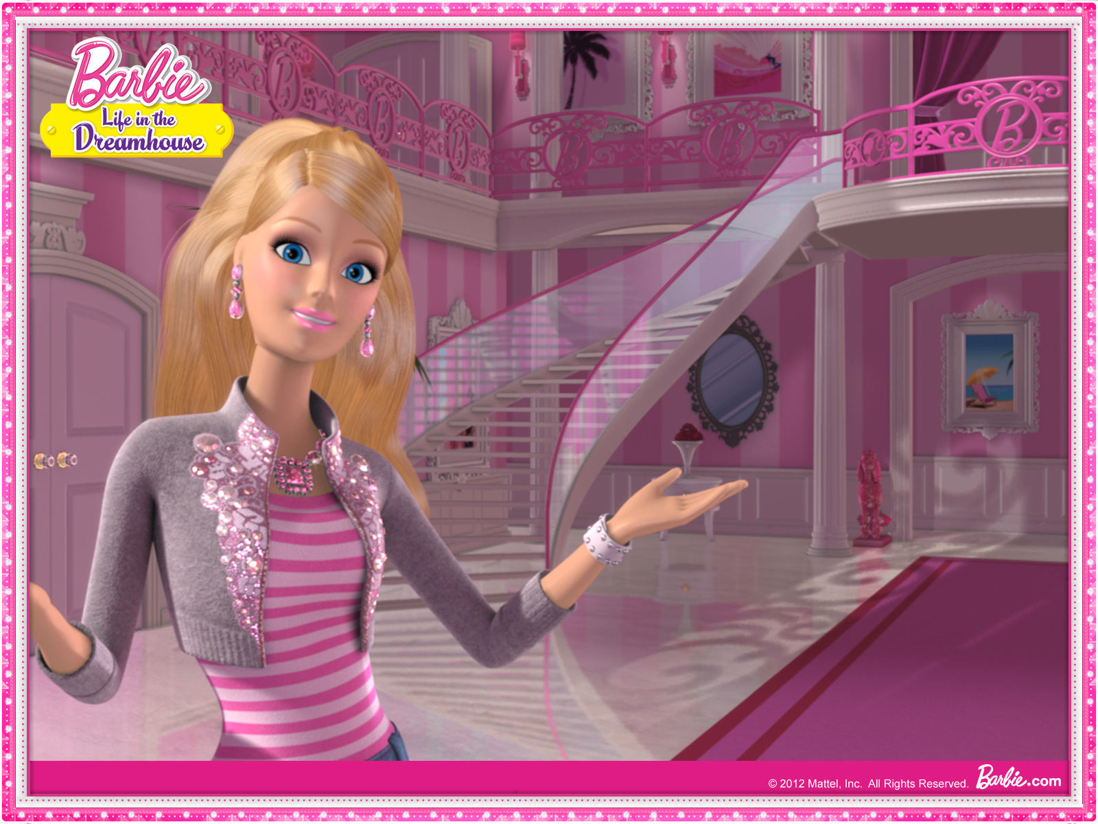 Free Download Barbie Life in The Dreamhouse Background