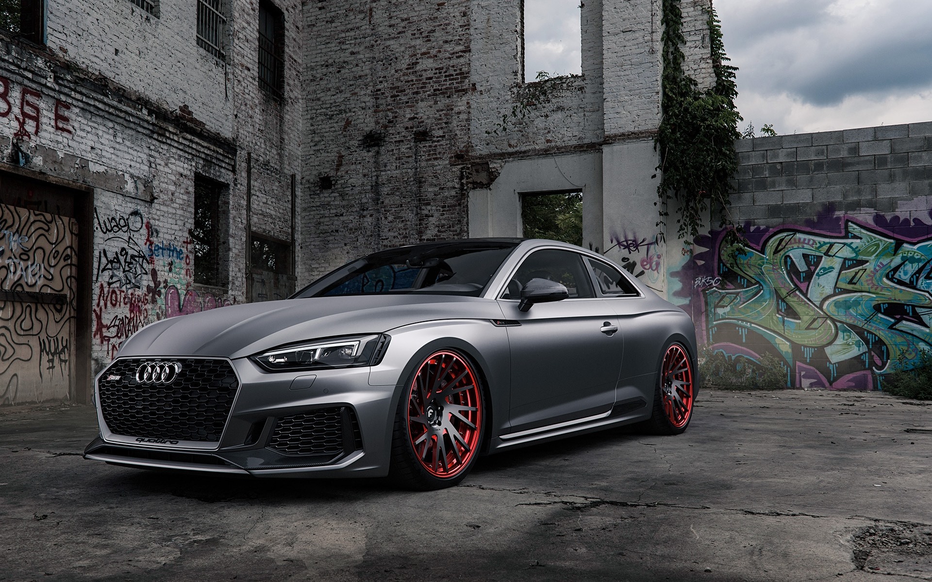 Wallpaper Audi RS5 silver car 1920x1200 HD Picture, Image