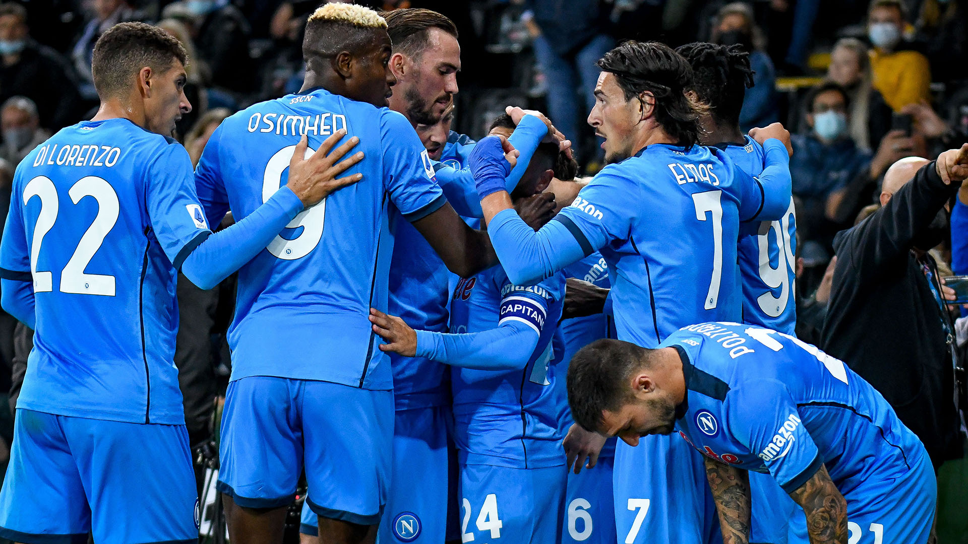 Serie A 2021 2022: Udinese Napoli 0 4, Le Foto