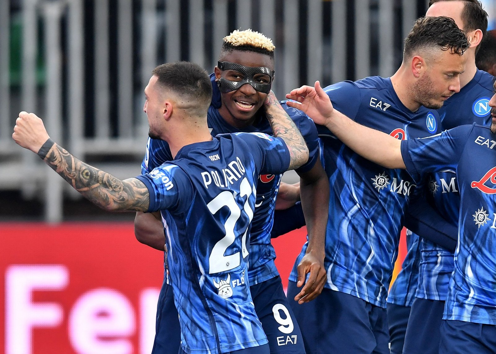 Napoli locked and loaded and ready for Inter. Forza Italian Football