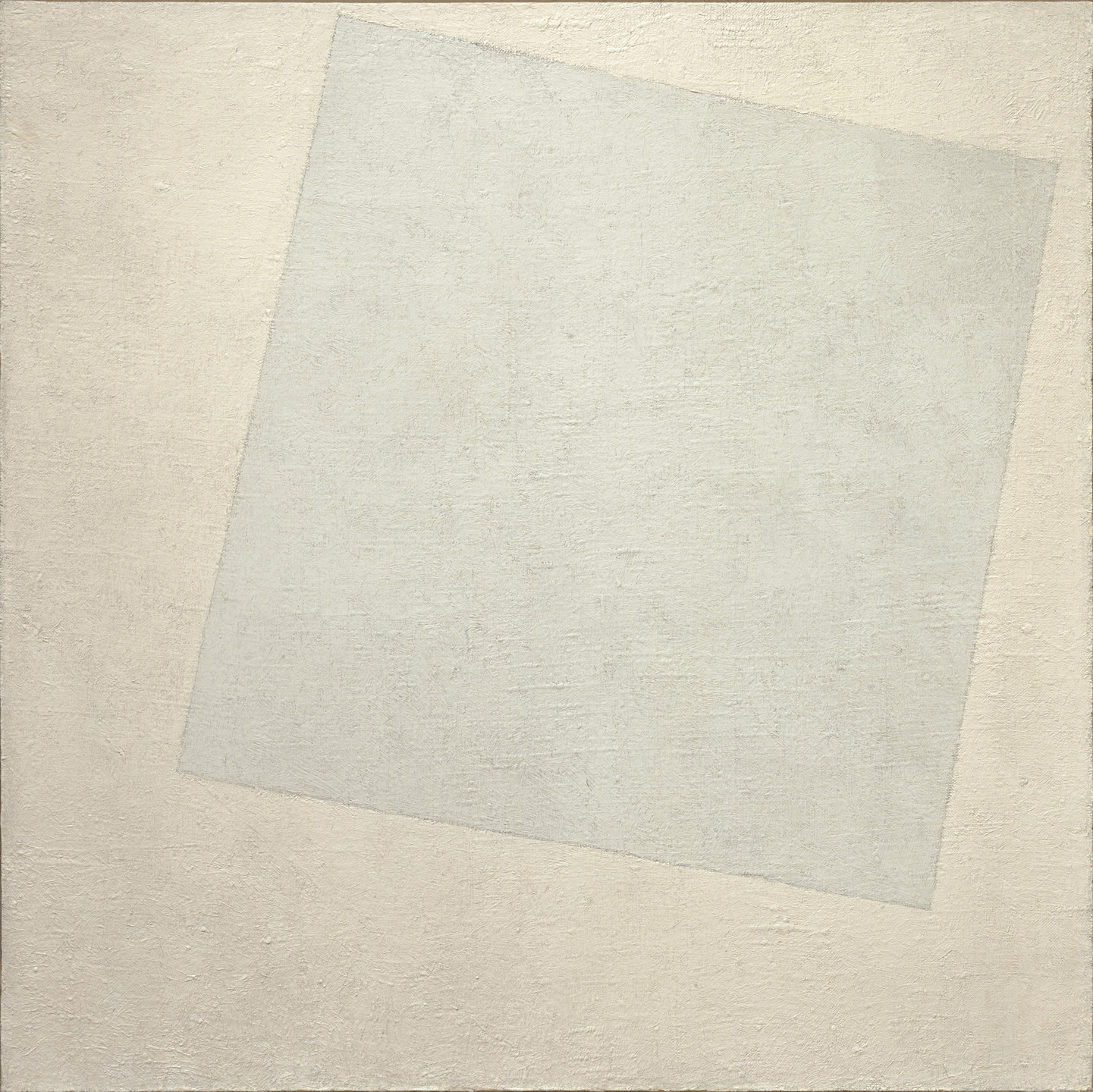 Kazimir Malevich. Suprematist Composition: White on White. 1918