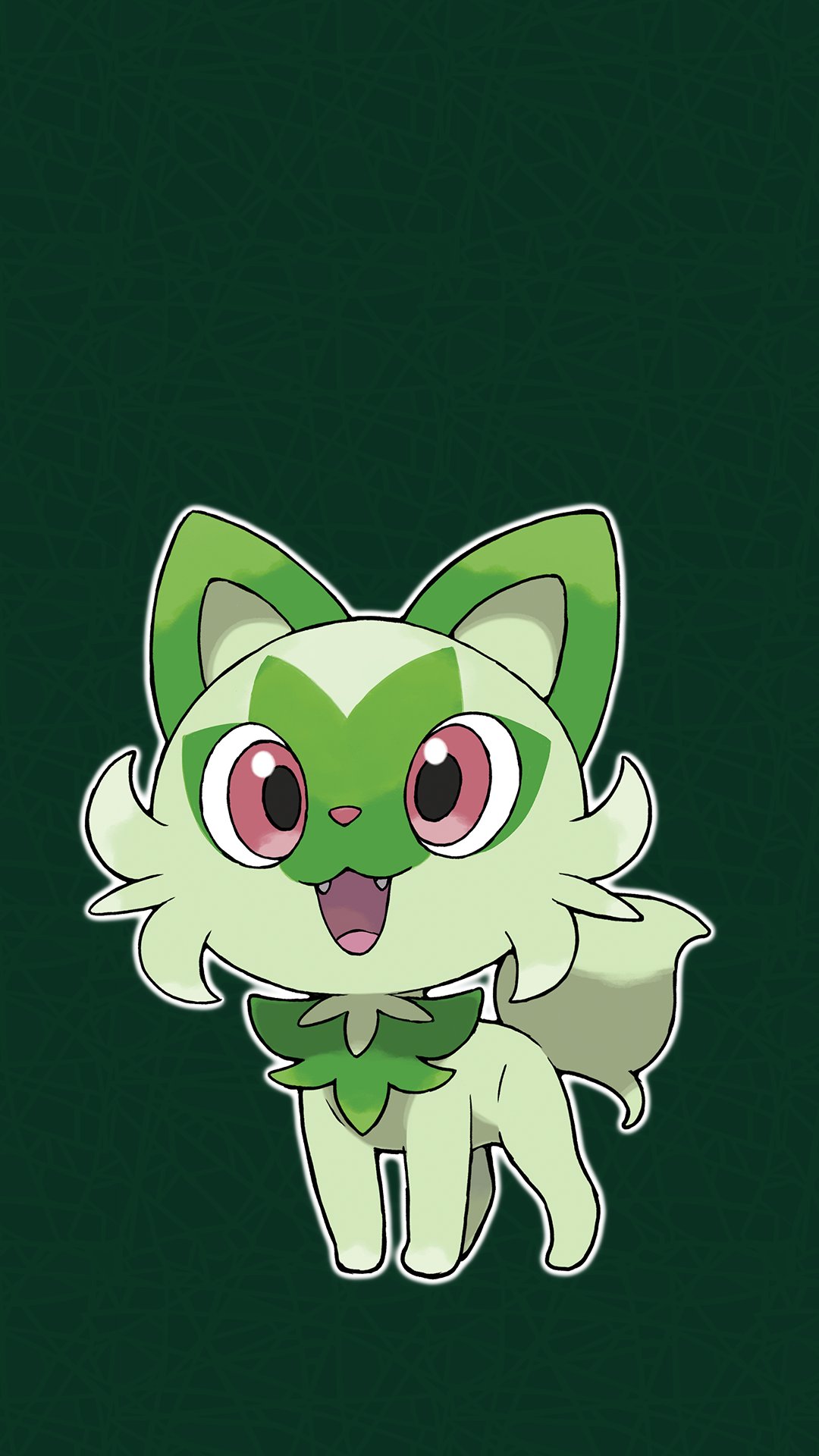 Quaxly or Fuecoco themed wallpaper